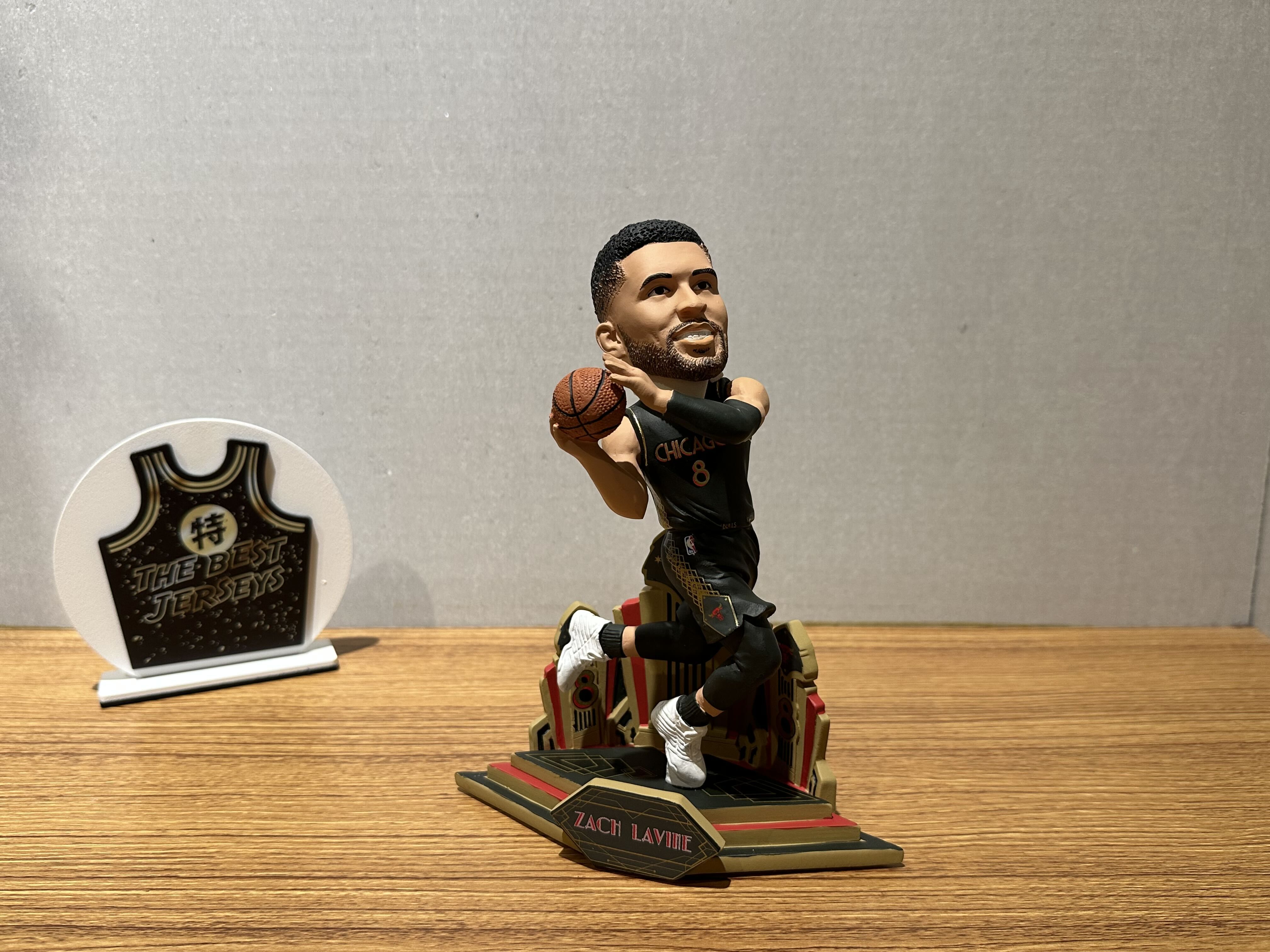 NBA公仔 Zach Lavine 芝加哥公牛 城市 公仔 單季限定 Foco Bobblehead 搖頭娃娃 全新含盒裝