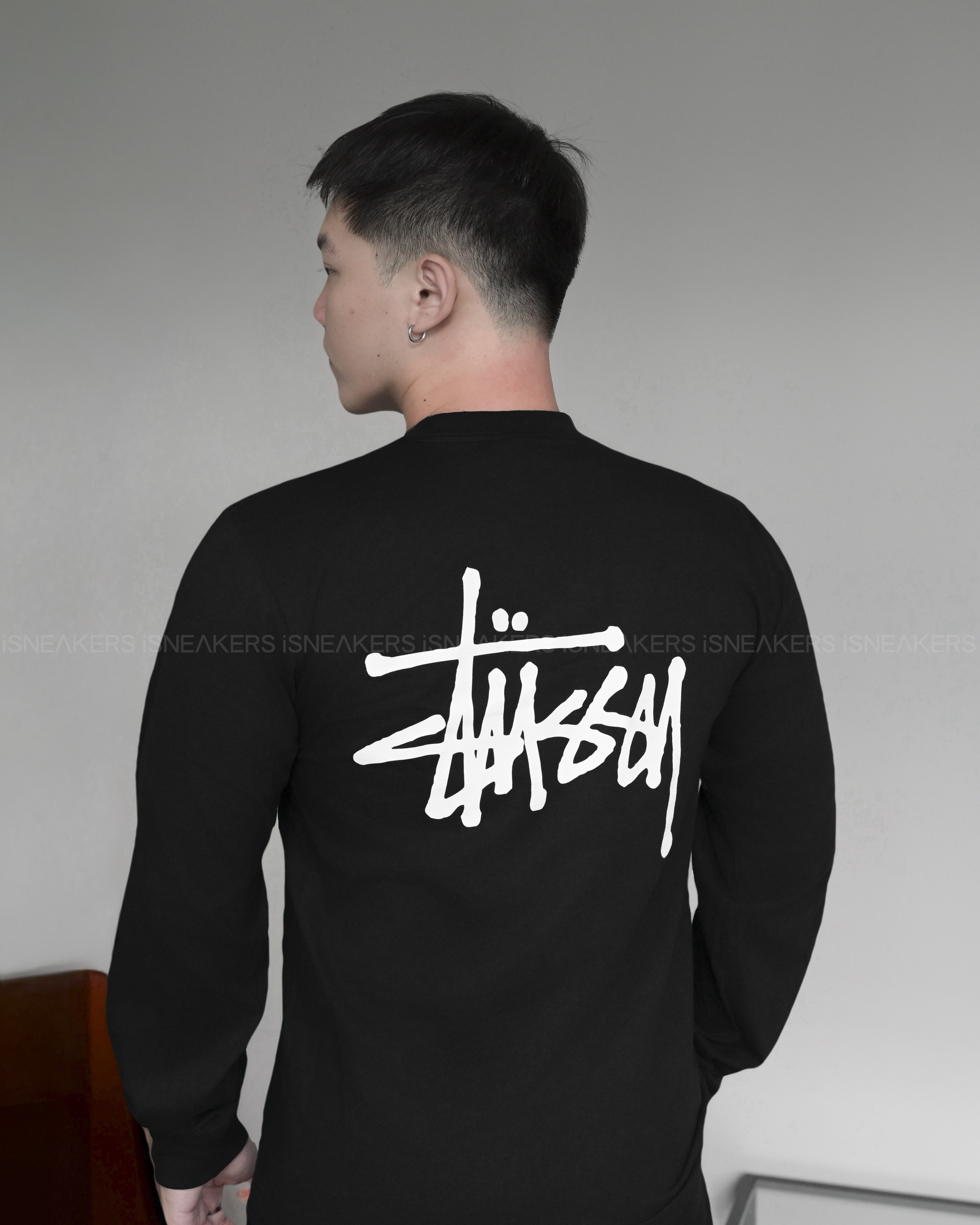 iSNEAKERS | Stussy Basic Ls Tee Pigment Dyed 薄長Tee