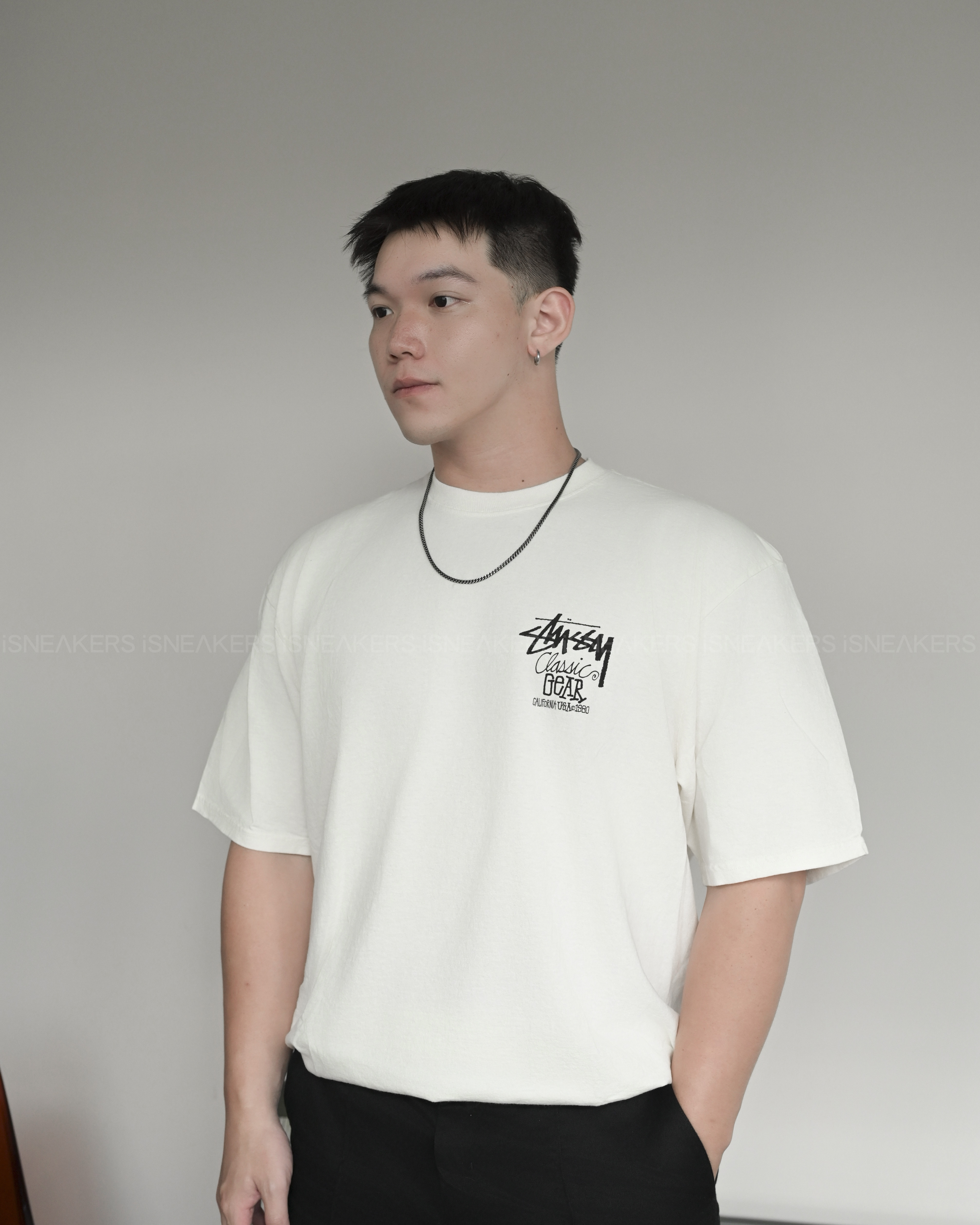 iSNEAKERS | Stussy Classic Gear Tee Pigment Dyed