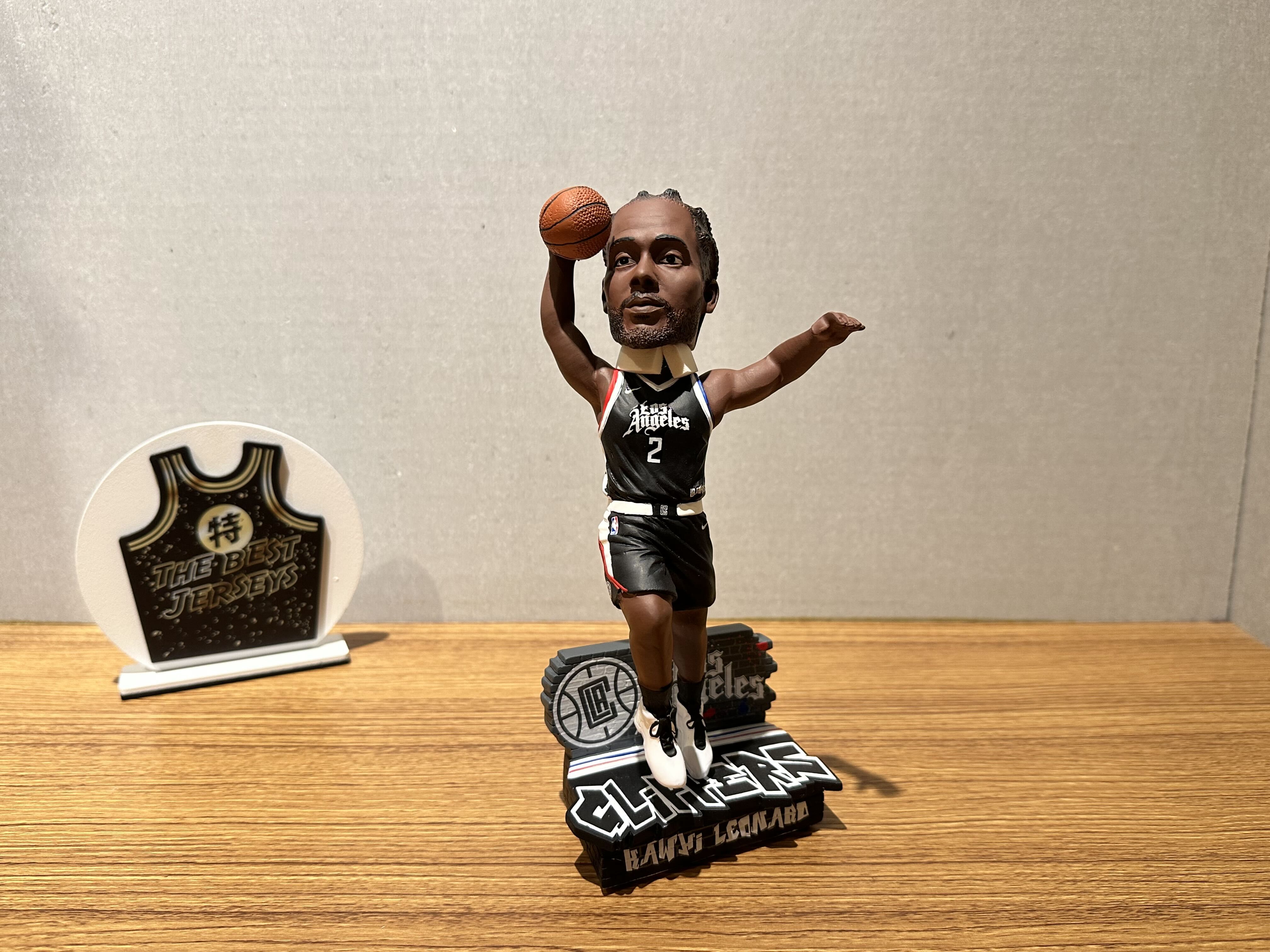 NBA公仔 Kawhi Leonard 洛杉磯快艇 城市 單季限定 公仔 Foco Bobblehead 搖頭娃娃 全新含盒裝