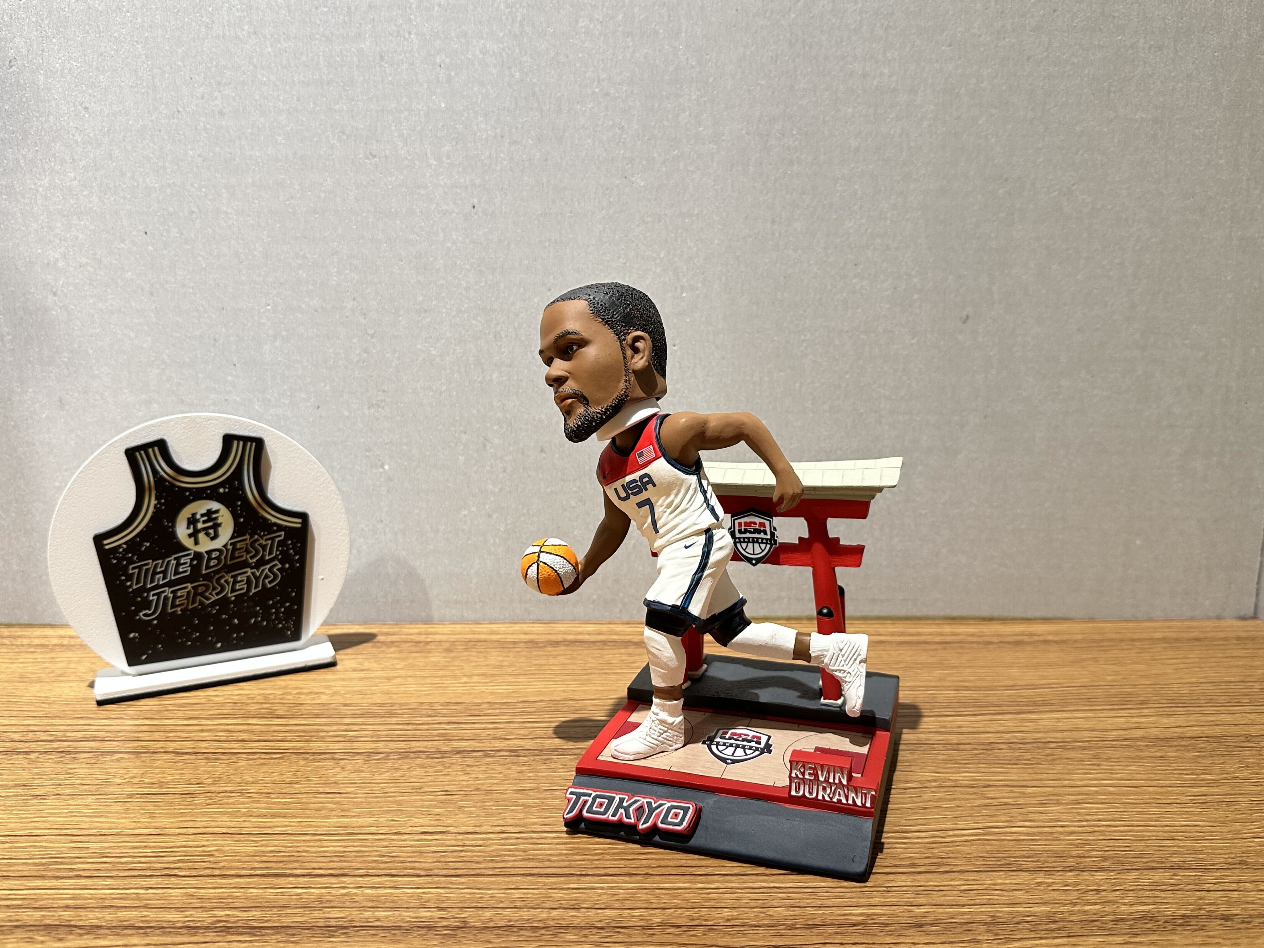 NBA公仔 Kevin Durant USA 東京奧運 美國隊 公仔 Foco Bobblehead 搖頭娃娃 全新含盒裝