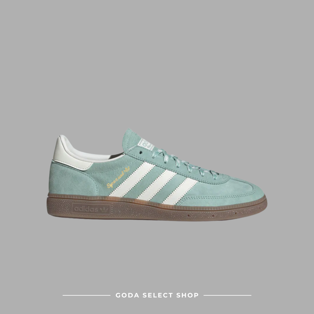 Adidas Handball Spezial 薄荷綠 復古 麂皮 德訓鞋 低筒休閒鞋 KJ6302