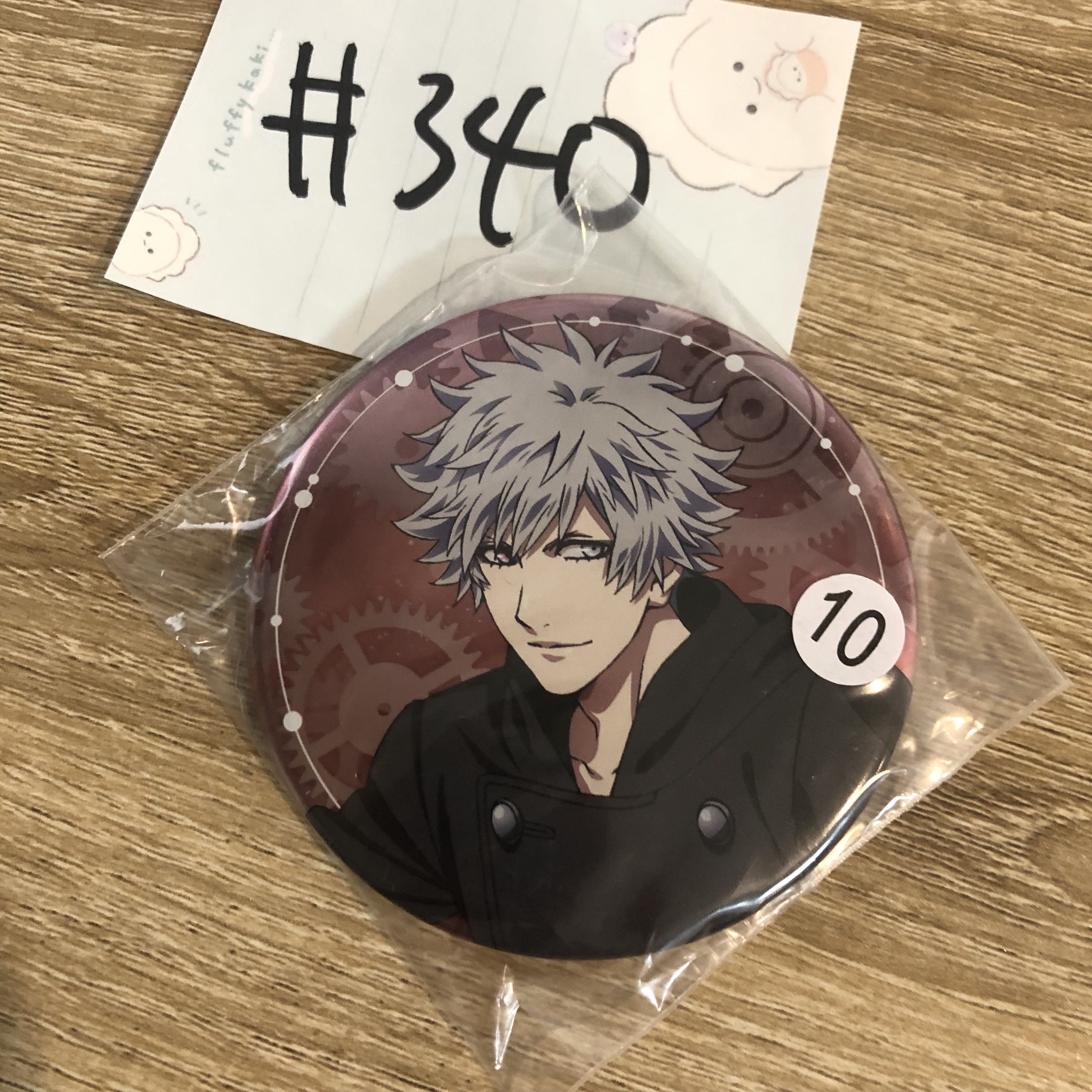 歌之王子殿下 蘭丸 襟章#340