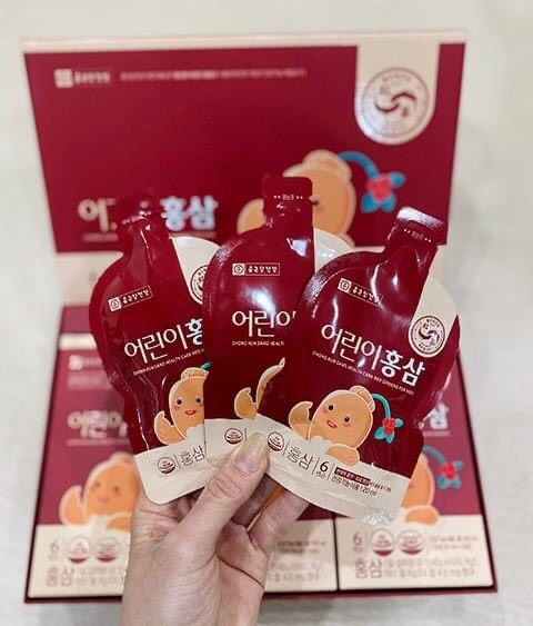 【預購】AKR092903 韓國鐘根堂6年根兒童紅參液 (20ml x 30包)