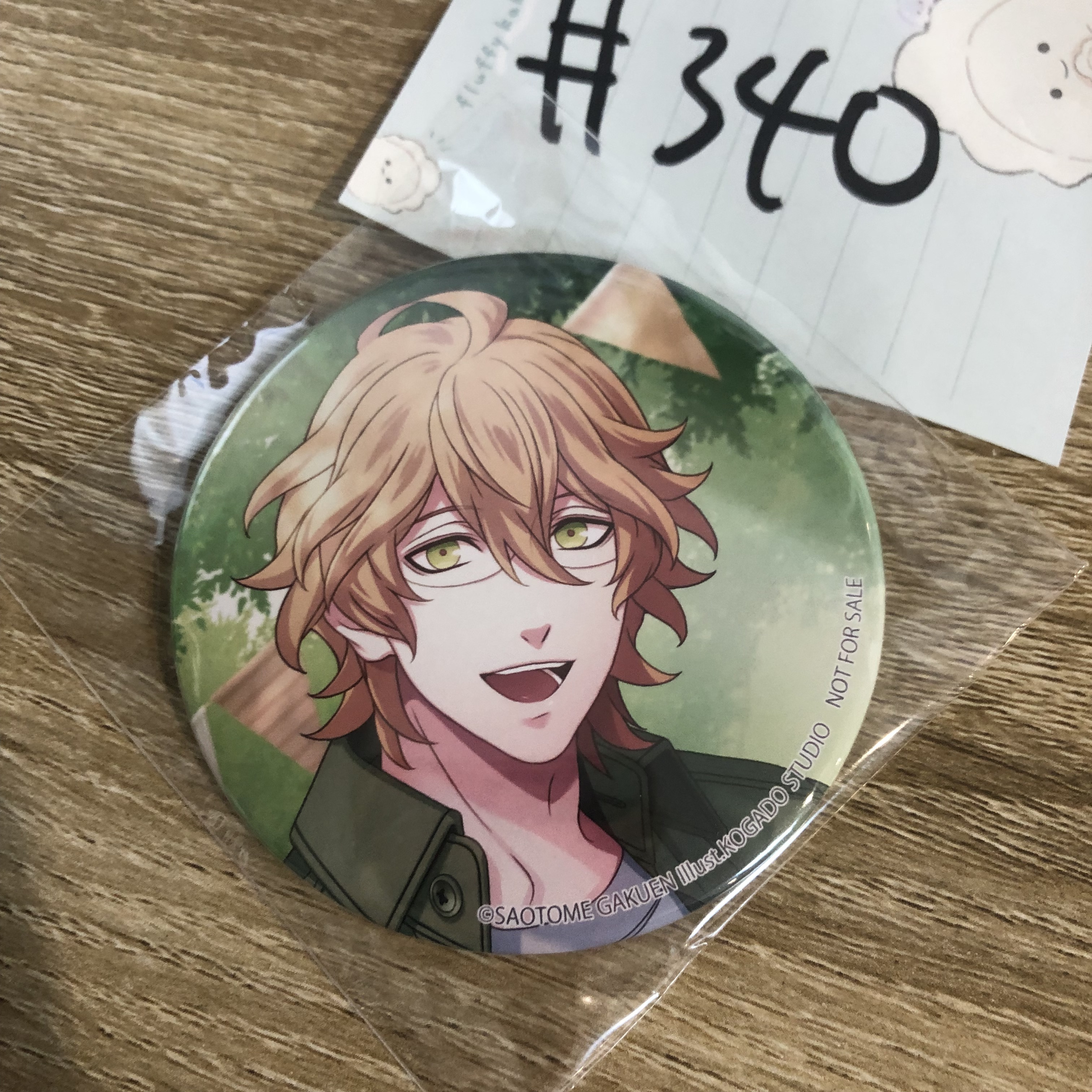 歌之王子殿下 那月 襟章#340