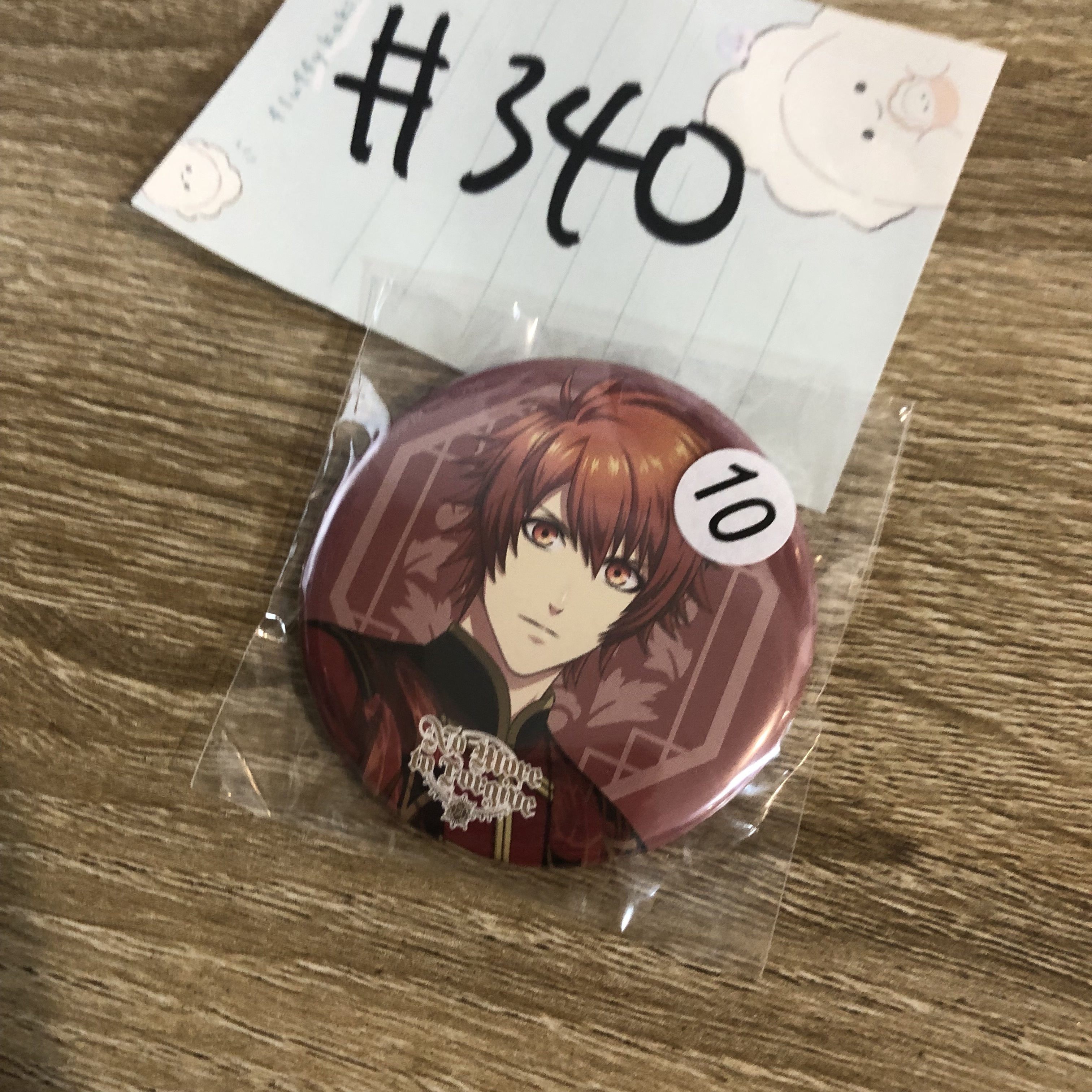 歌之王子殿下  音也 襟章#340