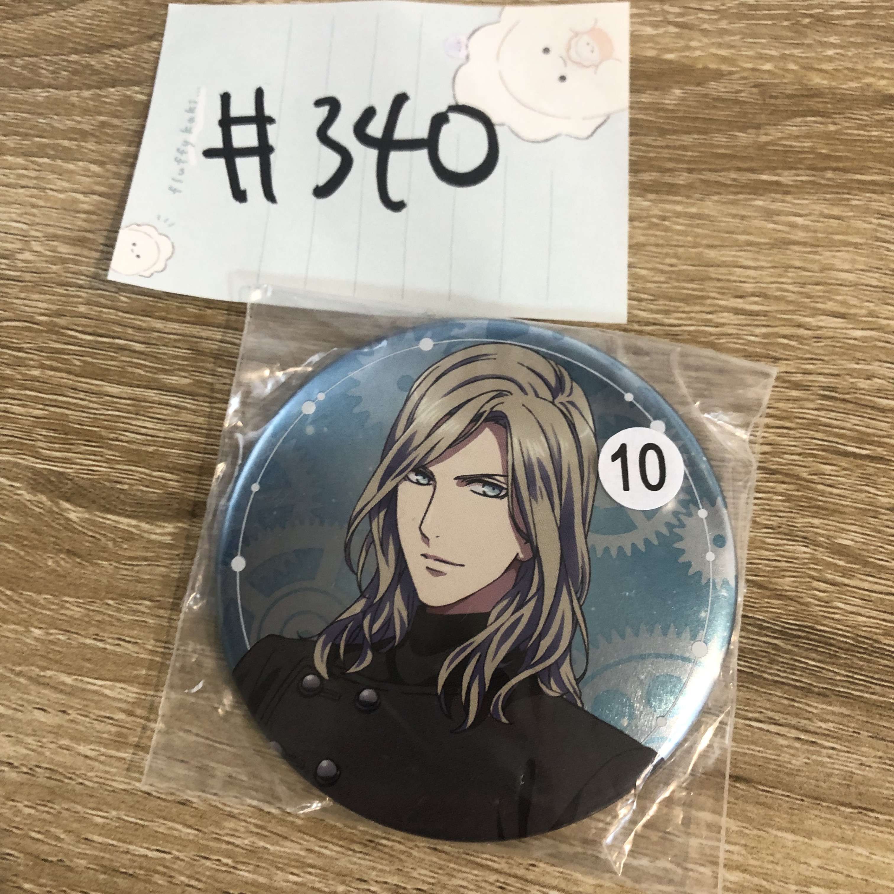 歌之王子殿下 camUS 襟章#340