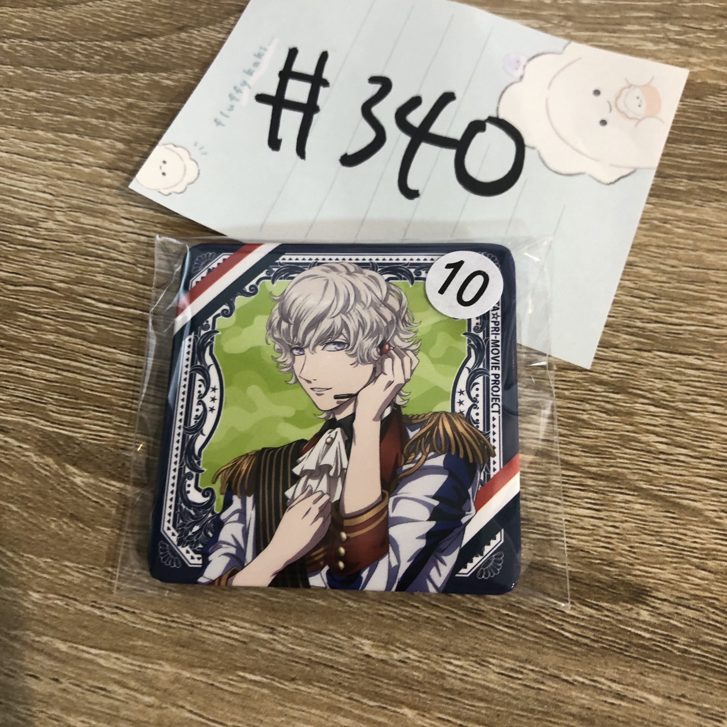 歌之王子殿下  SHION 襟章#340