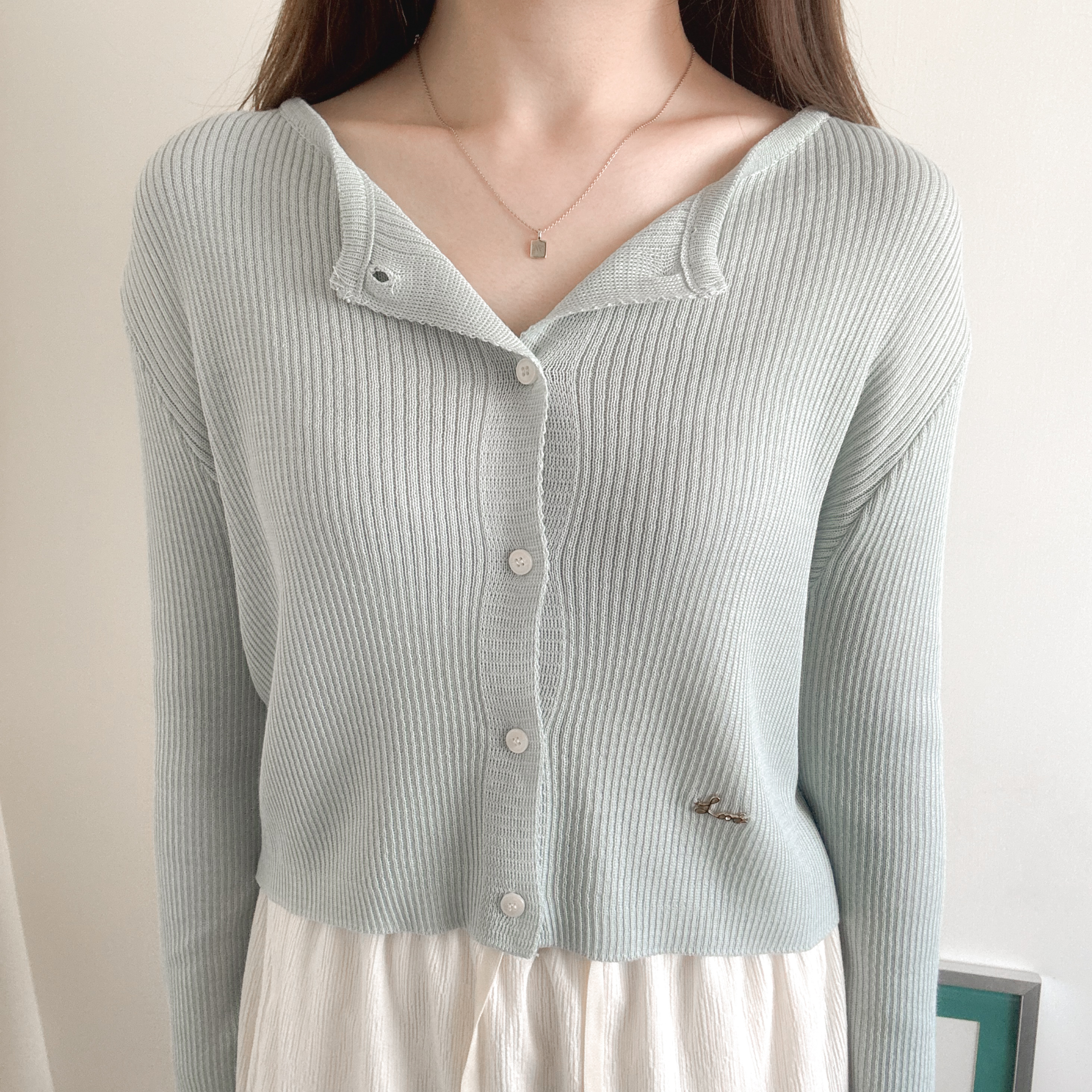 Love小金字線料外套