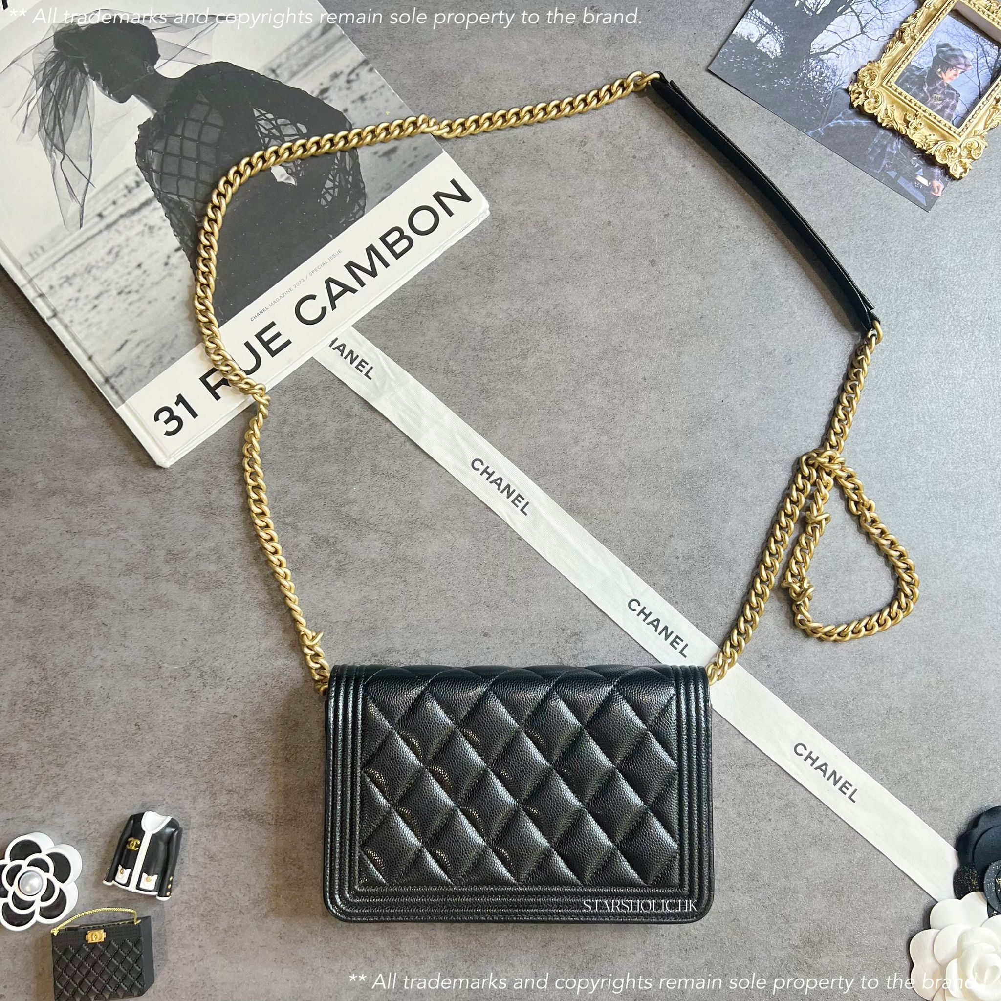 CHANEL Leboy Wallet On Chain