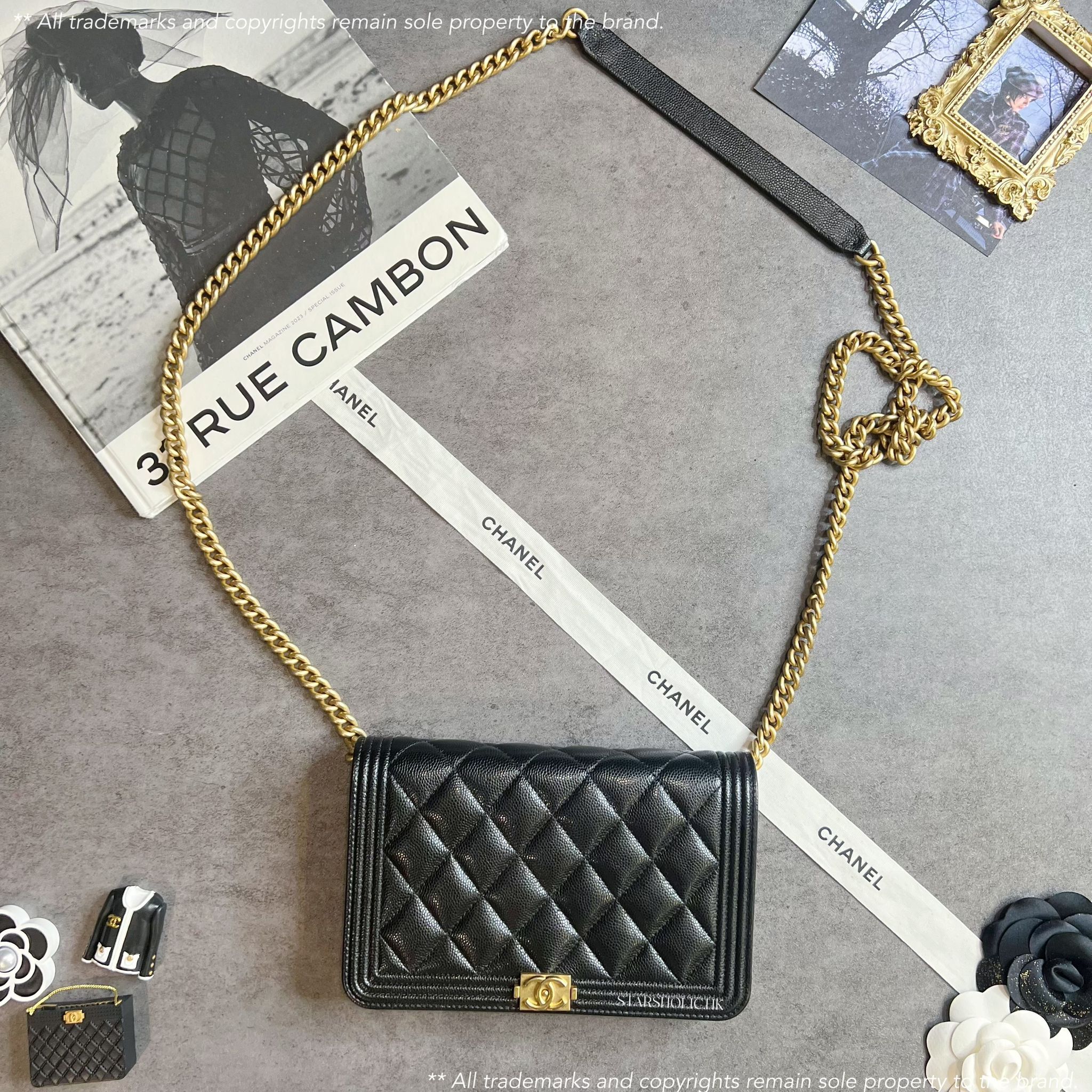 CHANEL Leboy Wallet On Chain