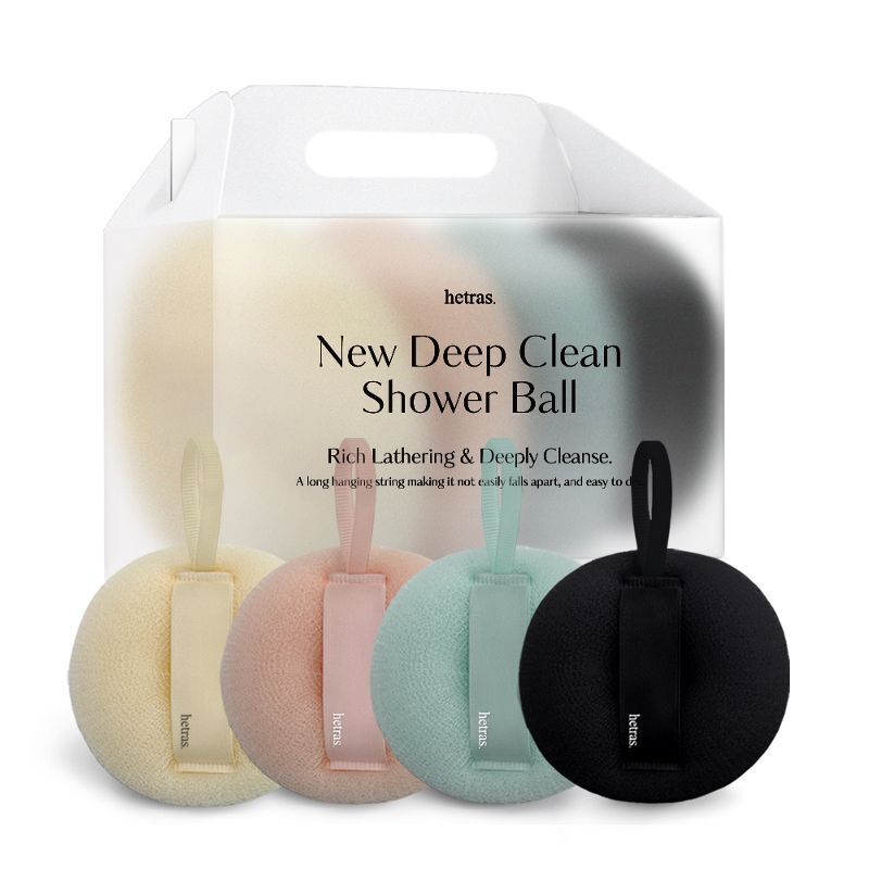 MA8 Hetras New Deep Clean Shower Ball (4ea)