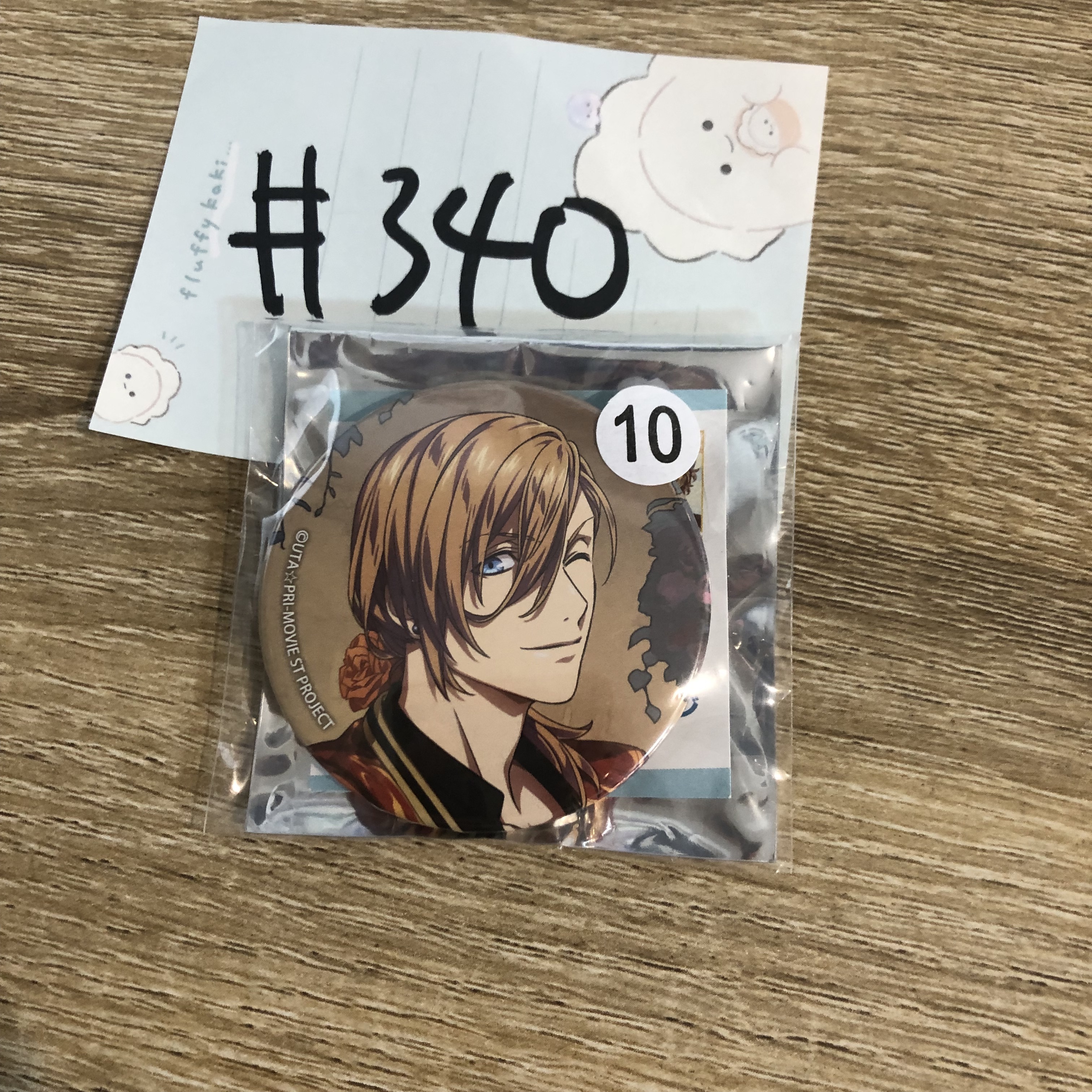 歌之王子殿下 ren   襟章#340