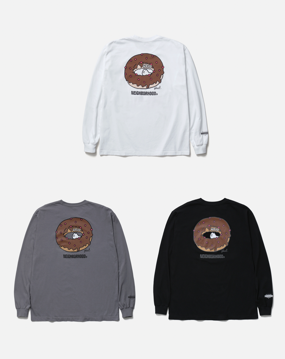 [Instock] NEIGHBORHOOD FW25 NH . TEE LS-10 | (3 colors)