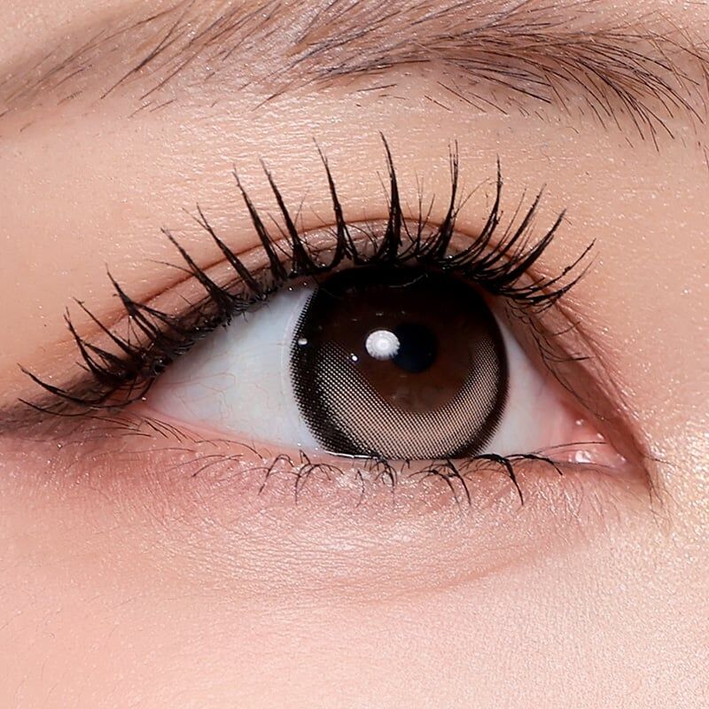 [日拋] I-SHA DEKAME Kiss Me 1 Day Milky Choco 彩妝隱形眼鏡｜每盒10片