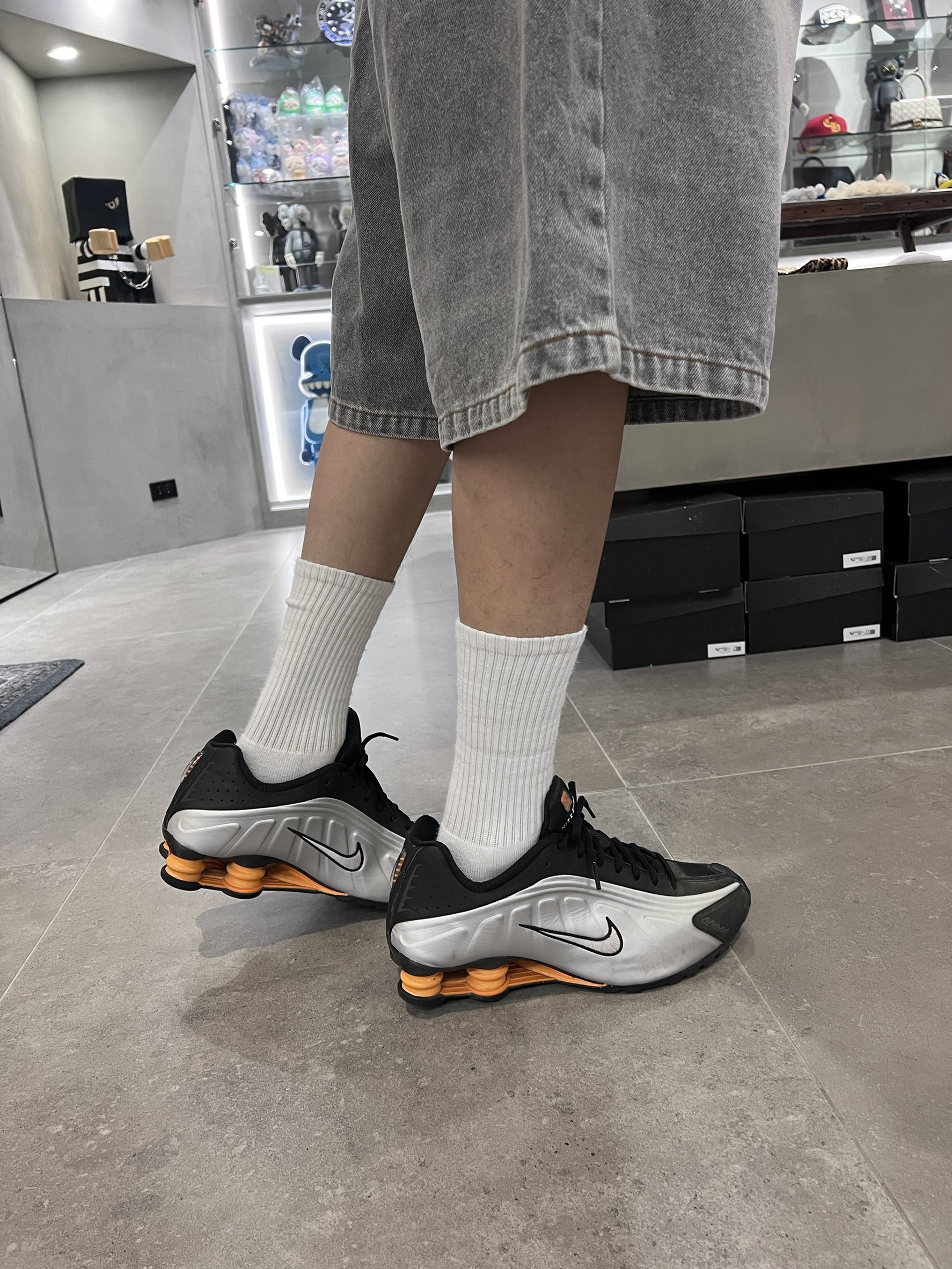 經典素色 高筒襪