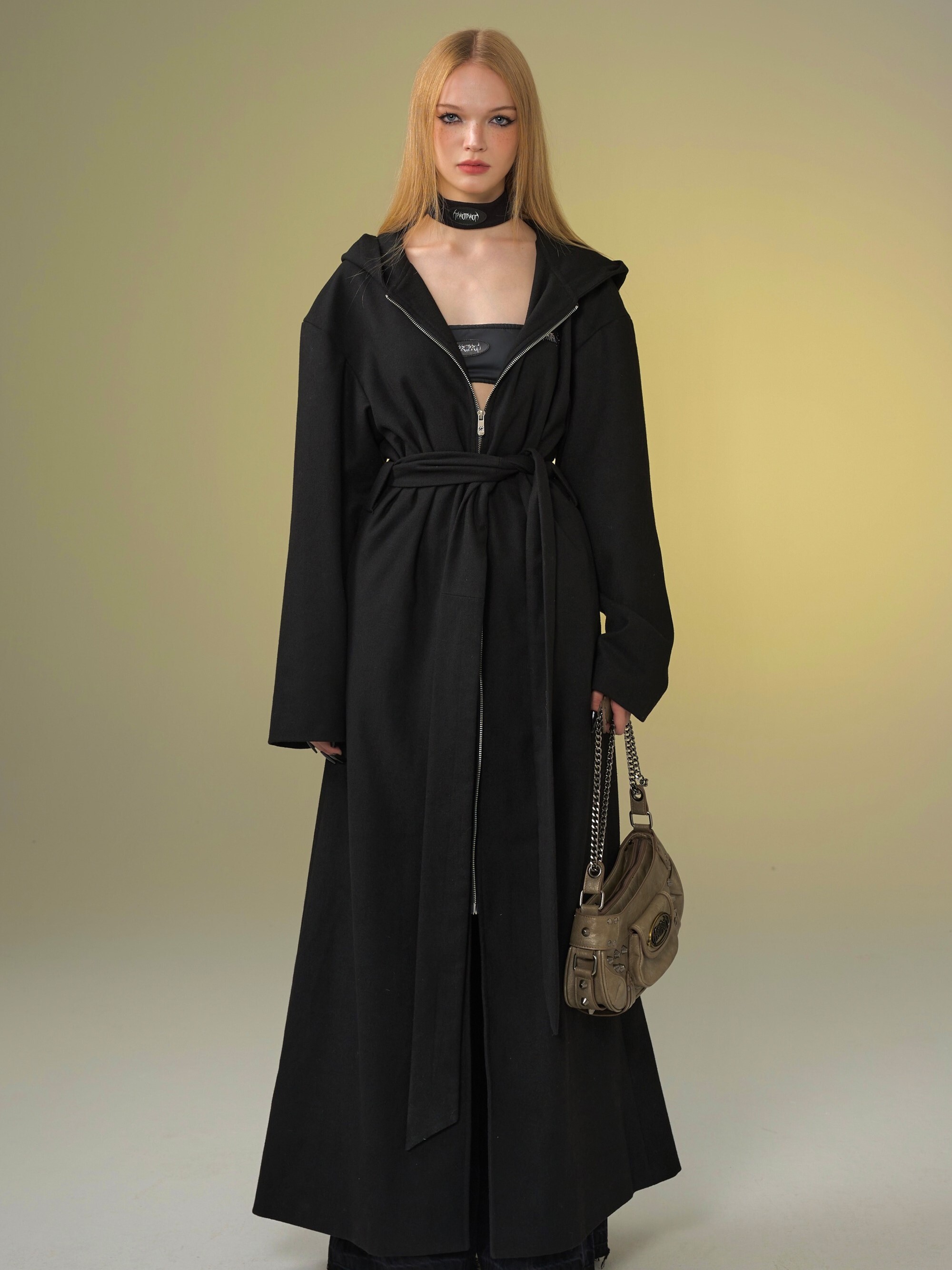 TAROTAROT  拉鍊連帽大衣