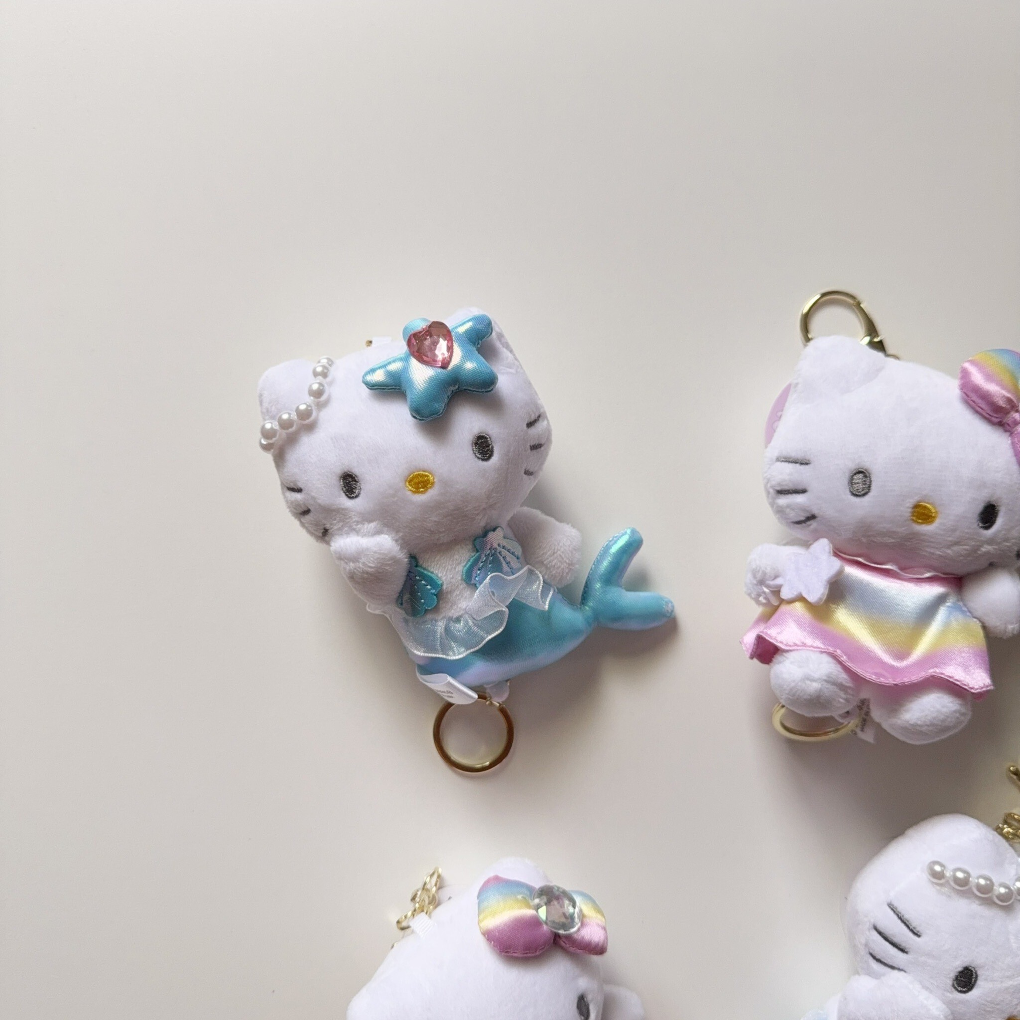 Sanrio 日本限定 Hello Kitty 花仙子 珍珠人魚 凱蒂貓 三麗鷗 吊飾 鑰匙圈