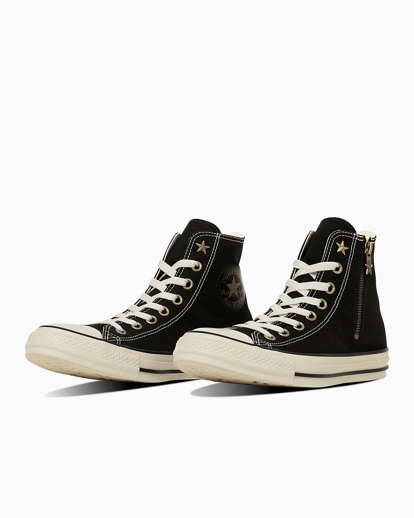 預購┃CONVERSE ALL STAR STARZIP HI 星星 拉鍊 黑色 高筒