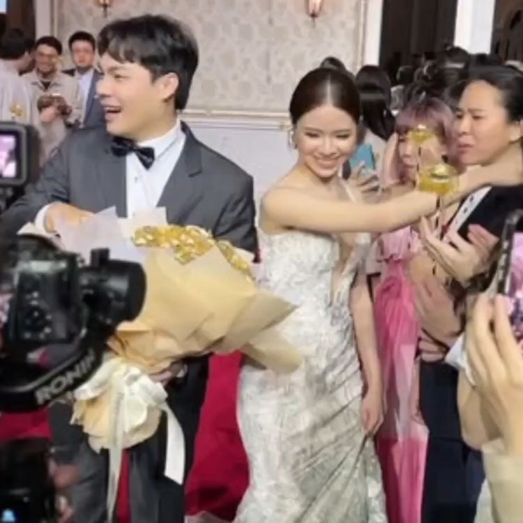 婚宴婚禮二次進場發金莎花束