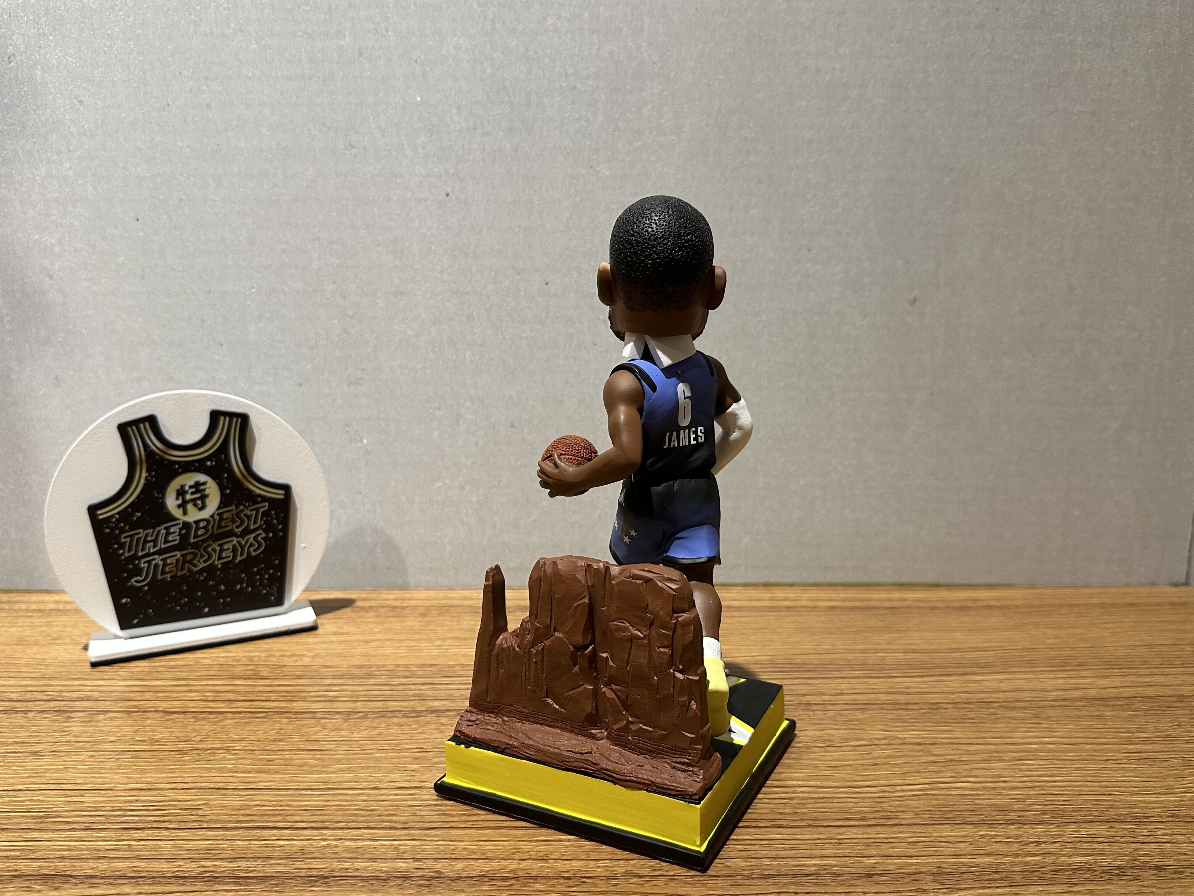 NBA公仔 LeBron James Los Angeles Lakers 2023 NBA All-Star 姆斯 明星賽 公仔 Foco Bobblehead 搖頭娃娃 全新含盒裝 全球限量123組