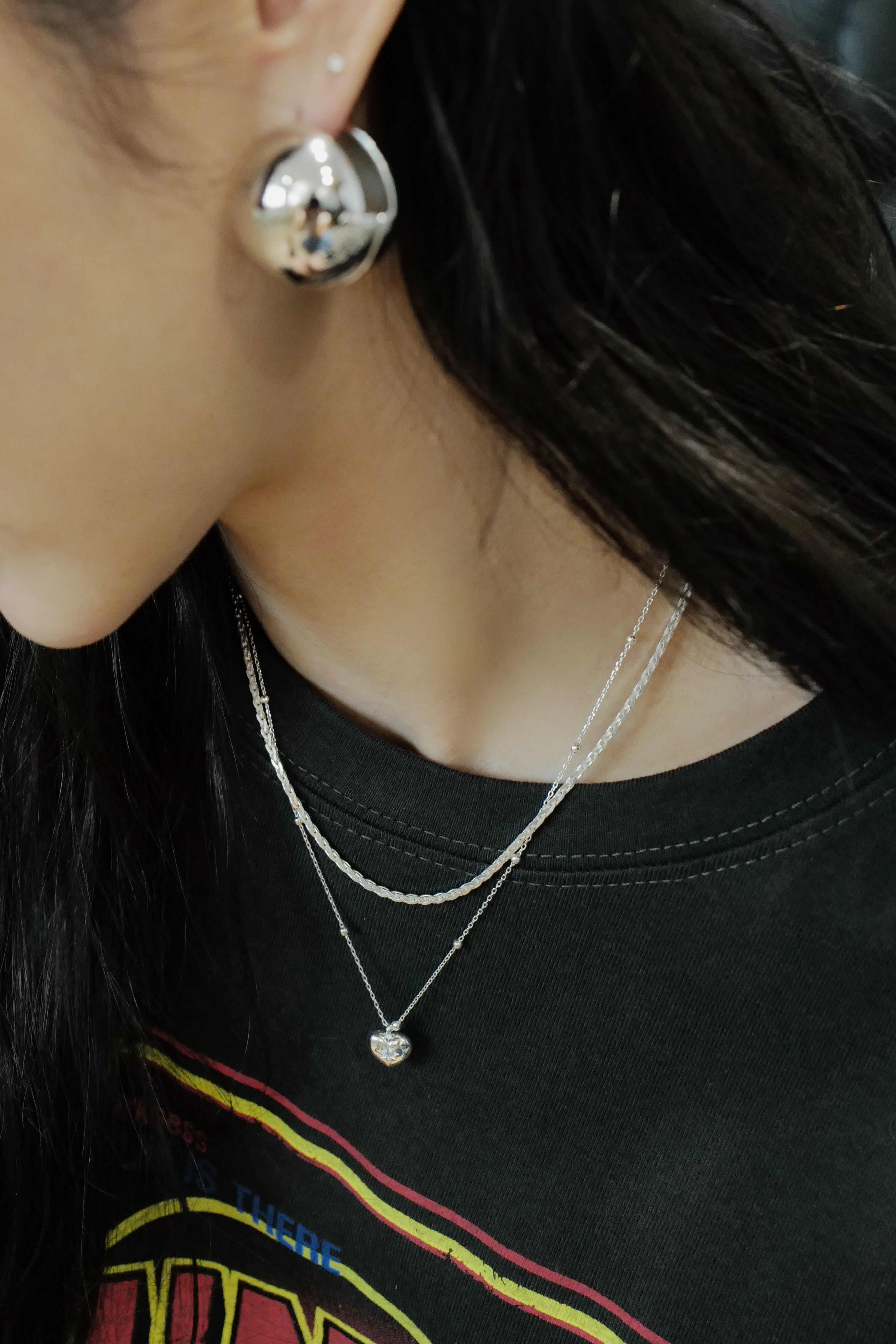 （現貨）大圓球耳環 GK71