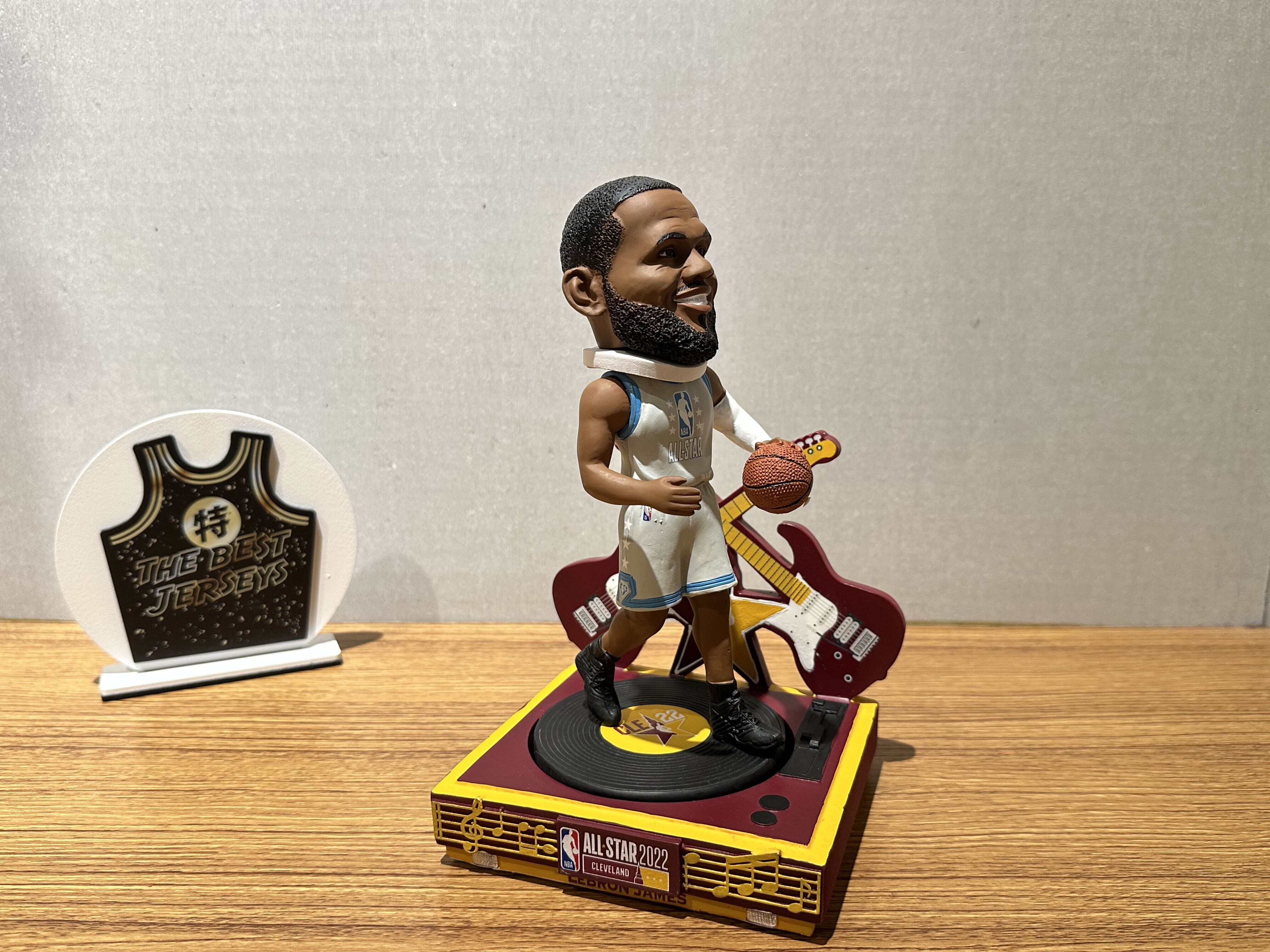 NBA公仔 LeBron James Los Angeles Lakers 2022 NBA All-Star 洛杉磯湖人 2022 明星賽 公仔 Foco Bobblehead 搖頭娃娃 全新含盒裝 全球限量322組