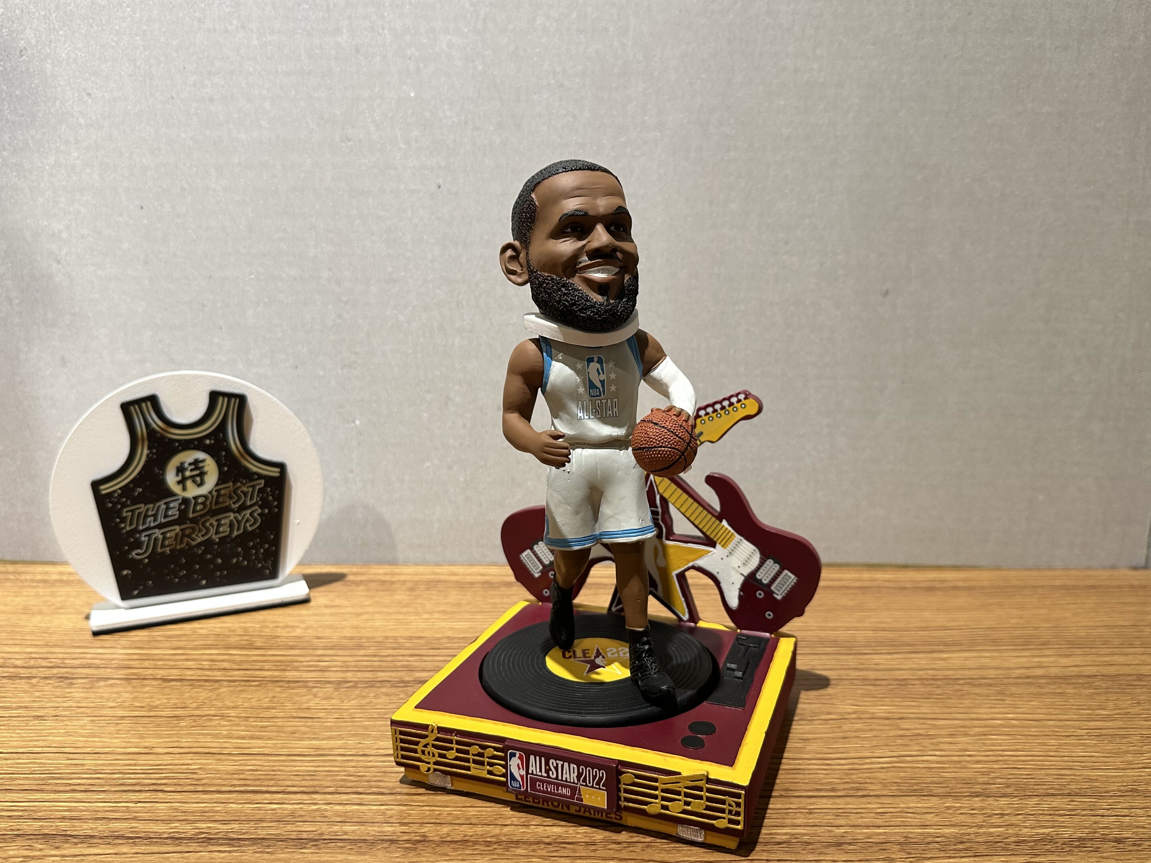 NBA公仔 LeBron James Los Angeles Lakers 2022 NBA All-Star 洛杉磯湖人 2022 明星賽 公仔 Foco Bobblehead 搖頭娃娃 全新含盒裝 全球限量322組