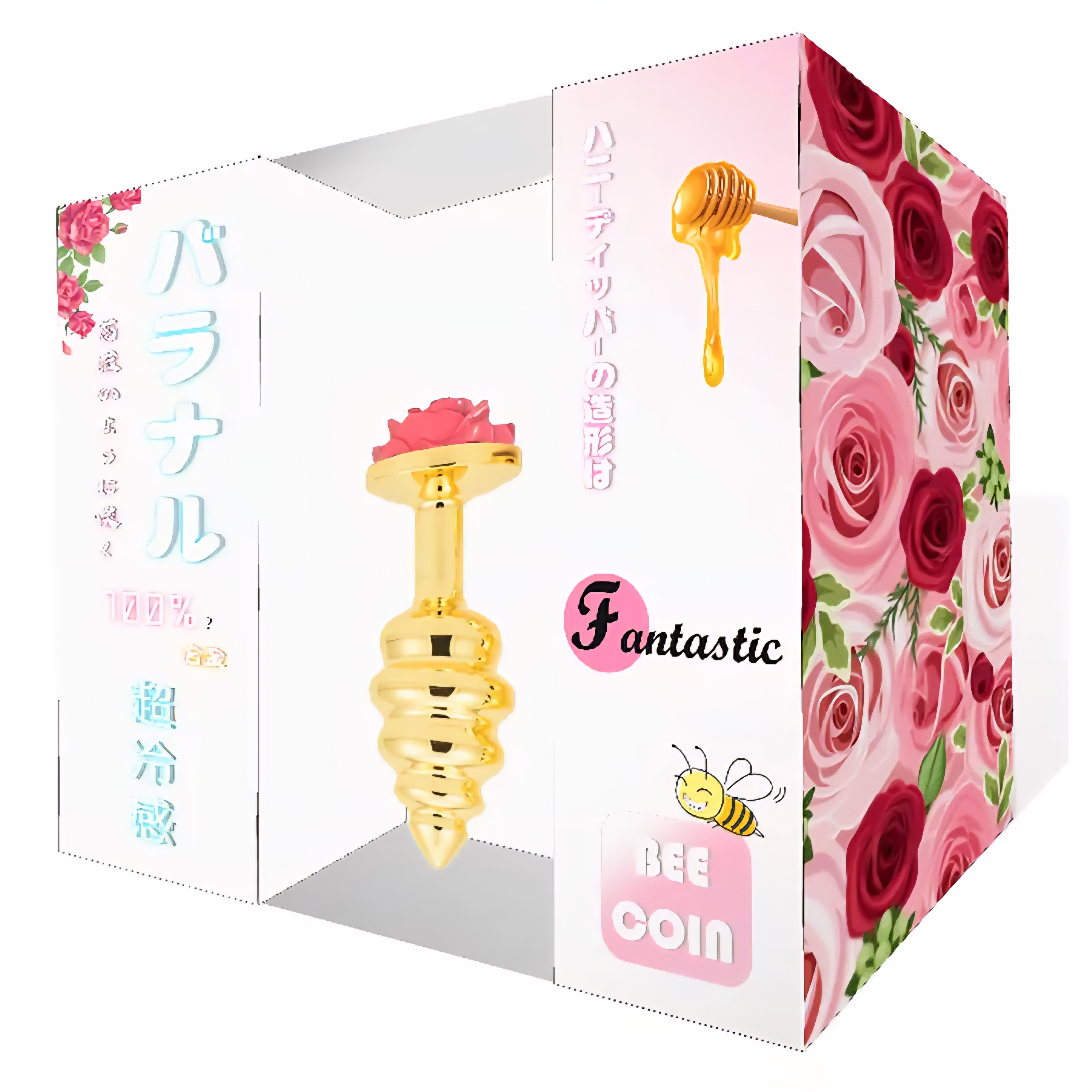 日本NPG 超冷感肛塞 S 粉紅色玫瑰