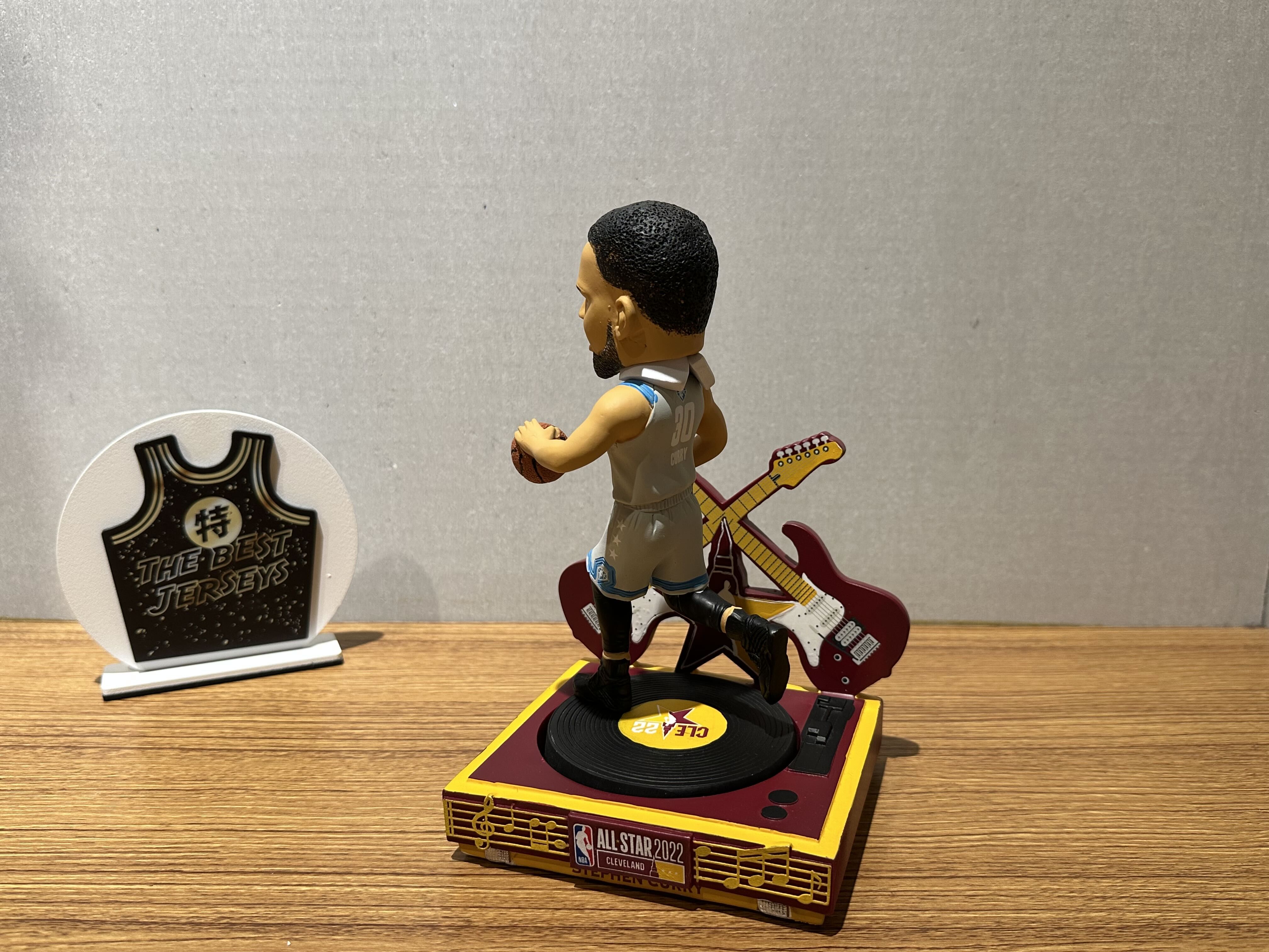 NBA公仔 Steph Curry Golden State Warriors 2022 NBA All-Star 金州勇士 75周年 2022 明星賽 公仔 Foco Bobblehead 搖頭娃娃 全新含盒裝 全球限量322組