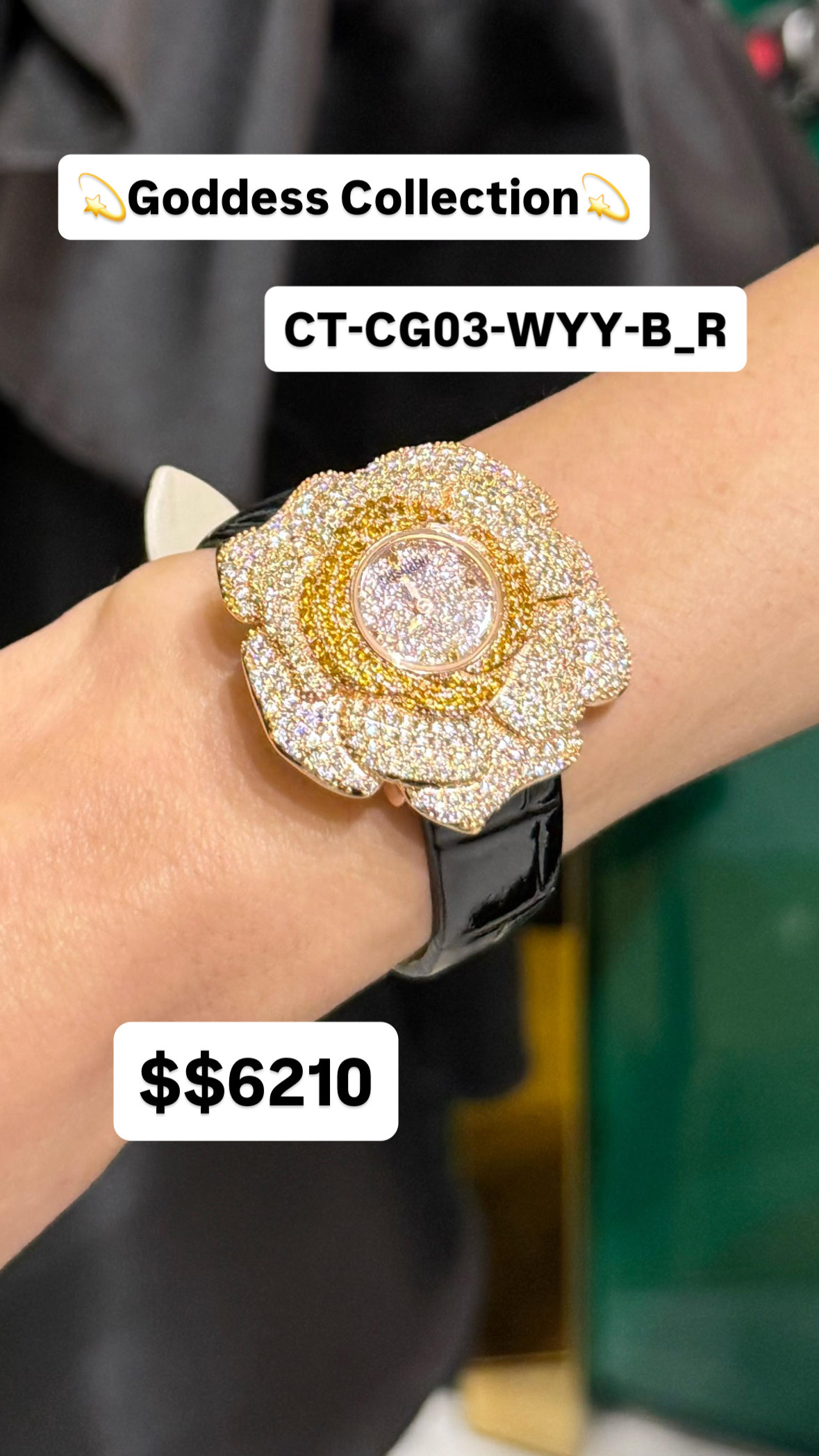 Crisathena Goddess Collection CT-CG03-WYY-B_R 購買手表贈送表带（價值$880）-M