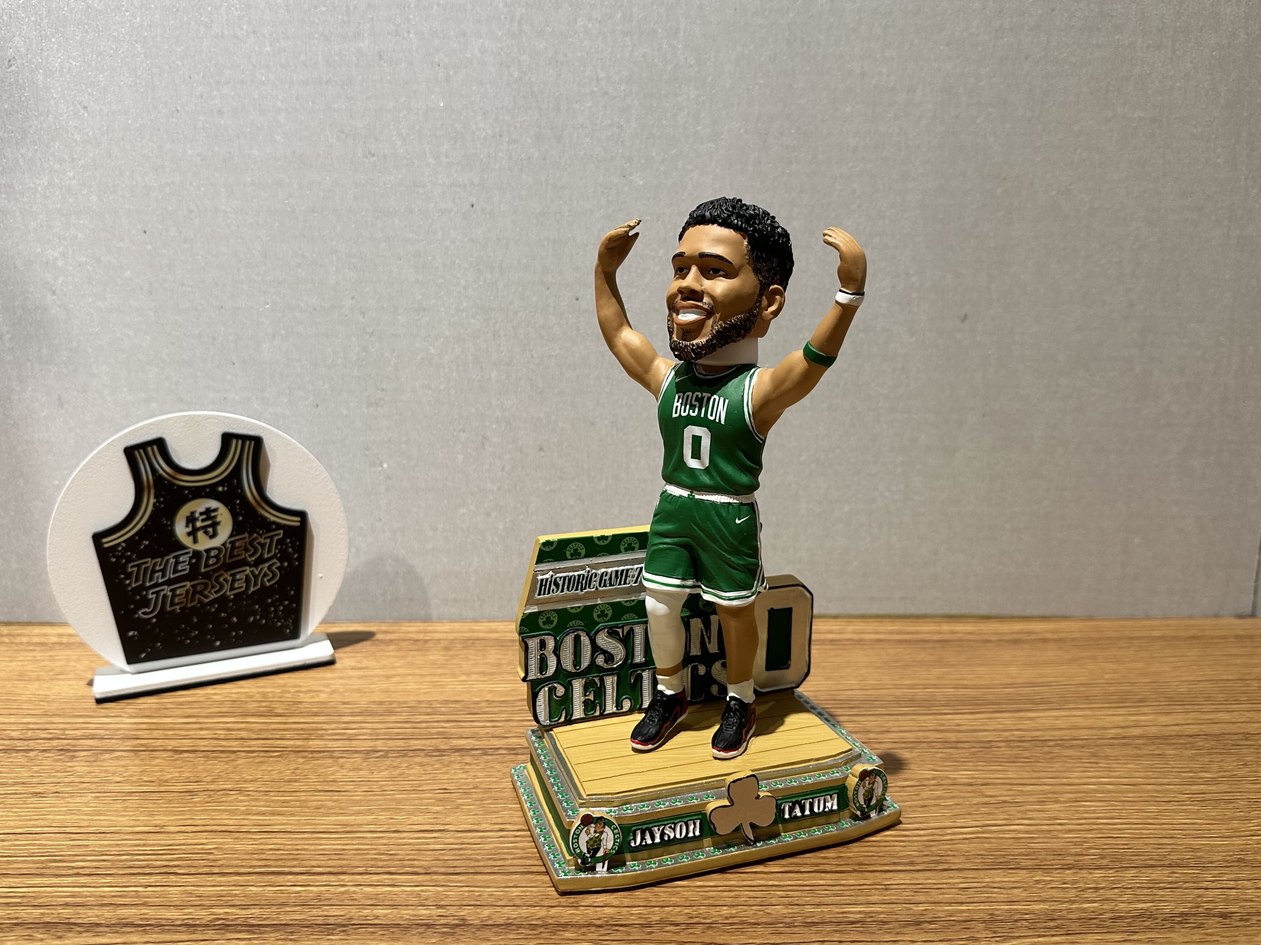 NBA公仔 Jayson Tatum Boston Celtics Game 7 51 Point Record 賽爾提克 季後賽第七戰 歷史得分紀錄 公仔 Foco Bobblehead 搖頭娃娃 全新含盒裝