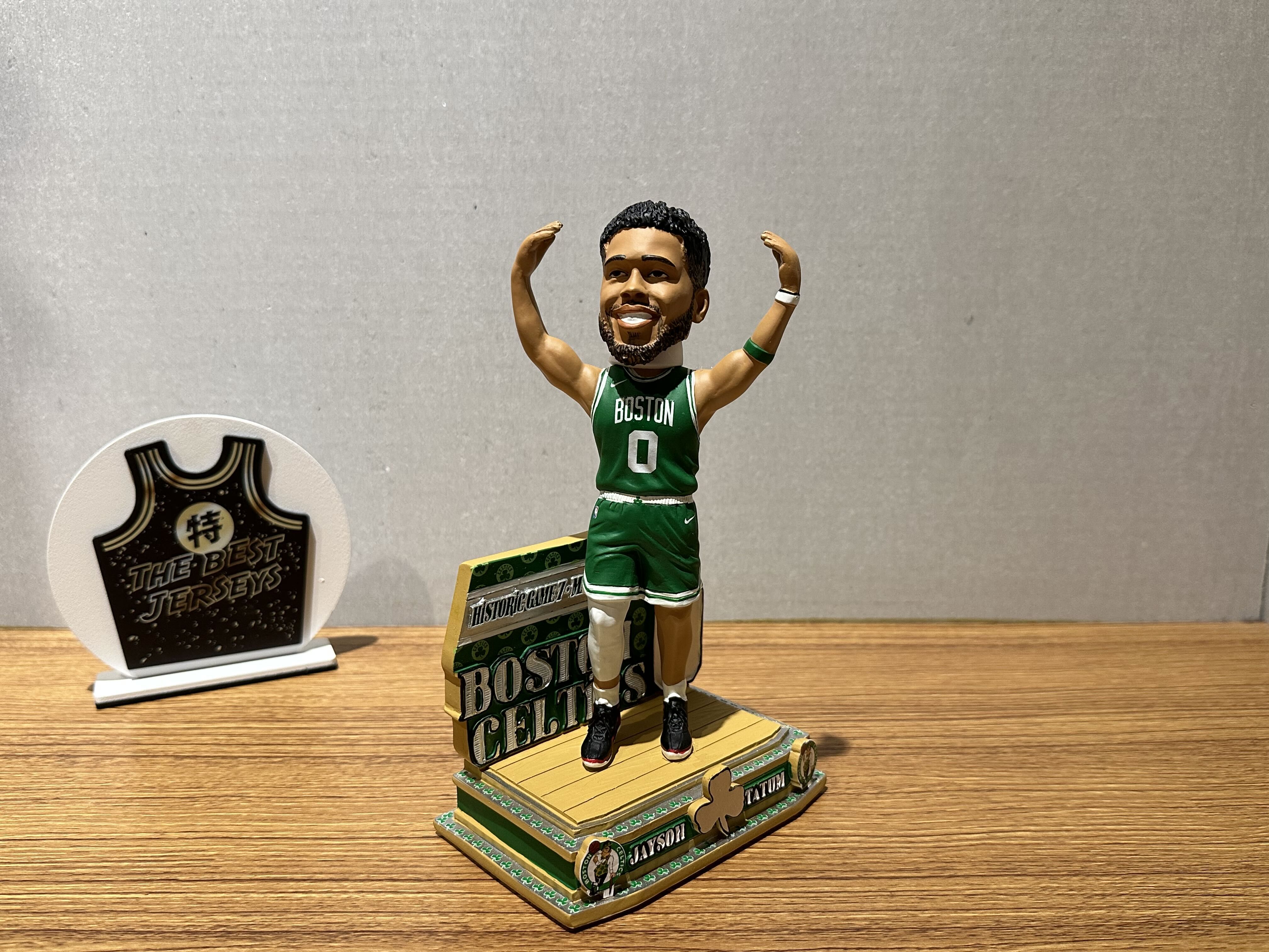 NBA公仔 Jayson Tatum Boston Celtics Game 7 51 Point Record 賽爾提克 季後賽第七戰 歷史得分紀錄 公仔 Foco Bobblehead 搖頭娃娃 全新含盒裝