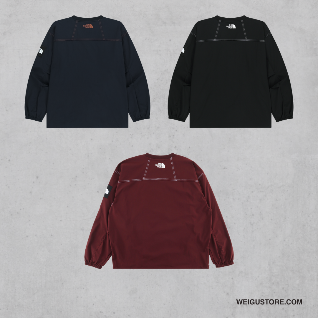 【預購】The North Face LOGO CREWNECK 尼龍長袖上衣 NM5MR53