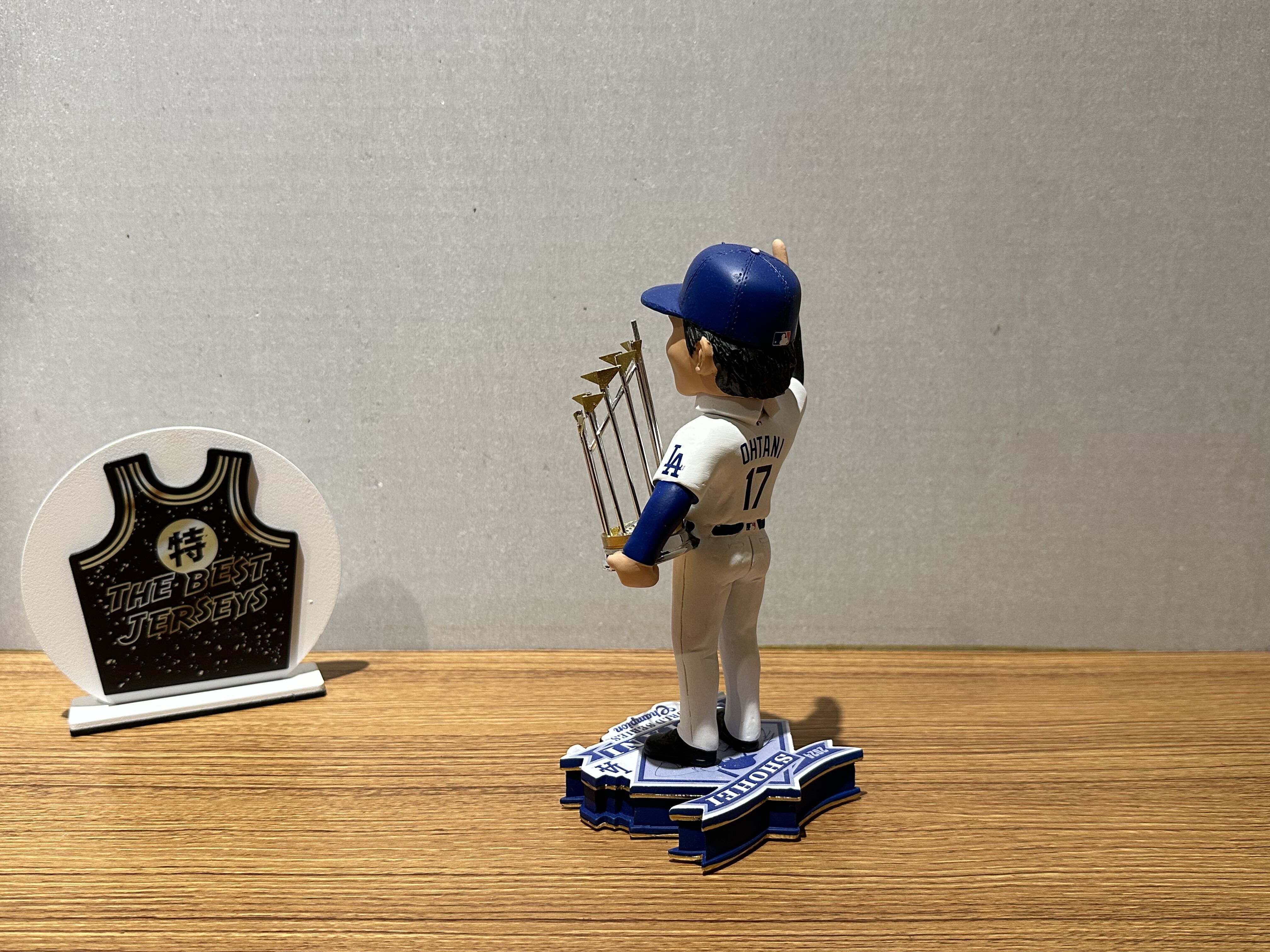 MLB公仔 Shohei Ohtani Los Angeles Dodgers洛杉磯道奇 冠軍紀念 公仔 Foco Bobblehead 搖頭娃娃 全新含盒裝