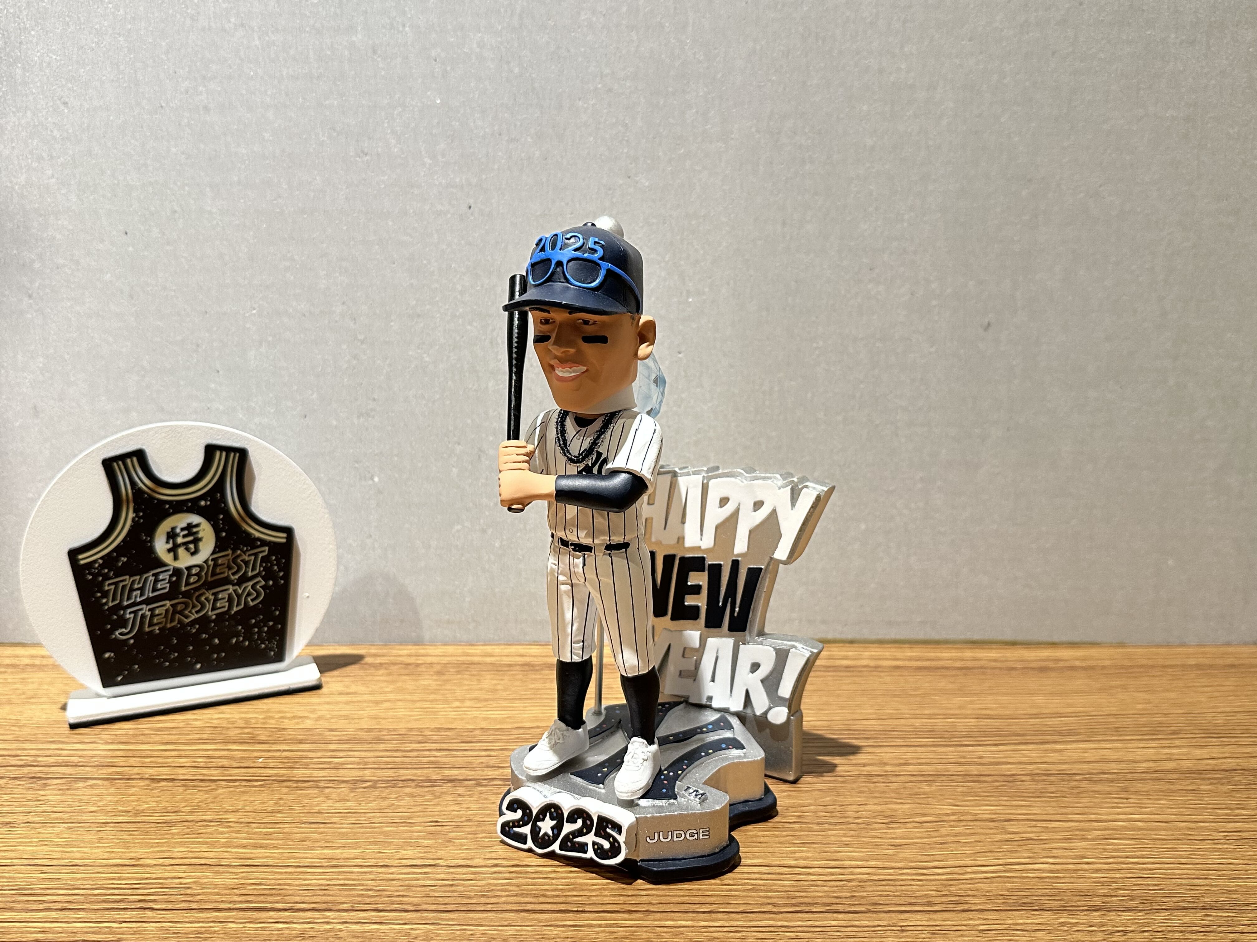 MLB公仔 Aaron Judge New York Yankees 紐約洋基 2025 新年 公仔 Foco Bobblehead 搖頭娃娃 全新含盒裝