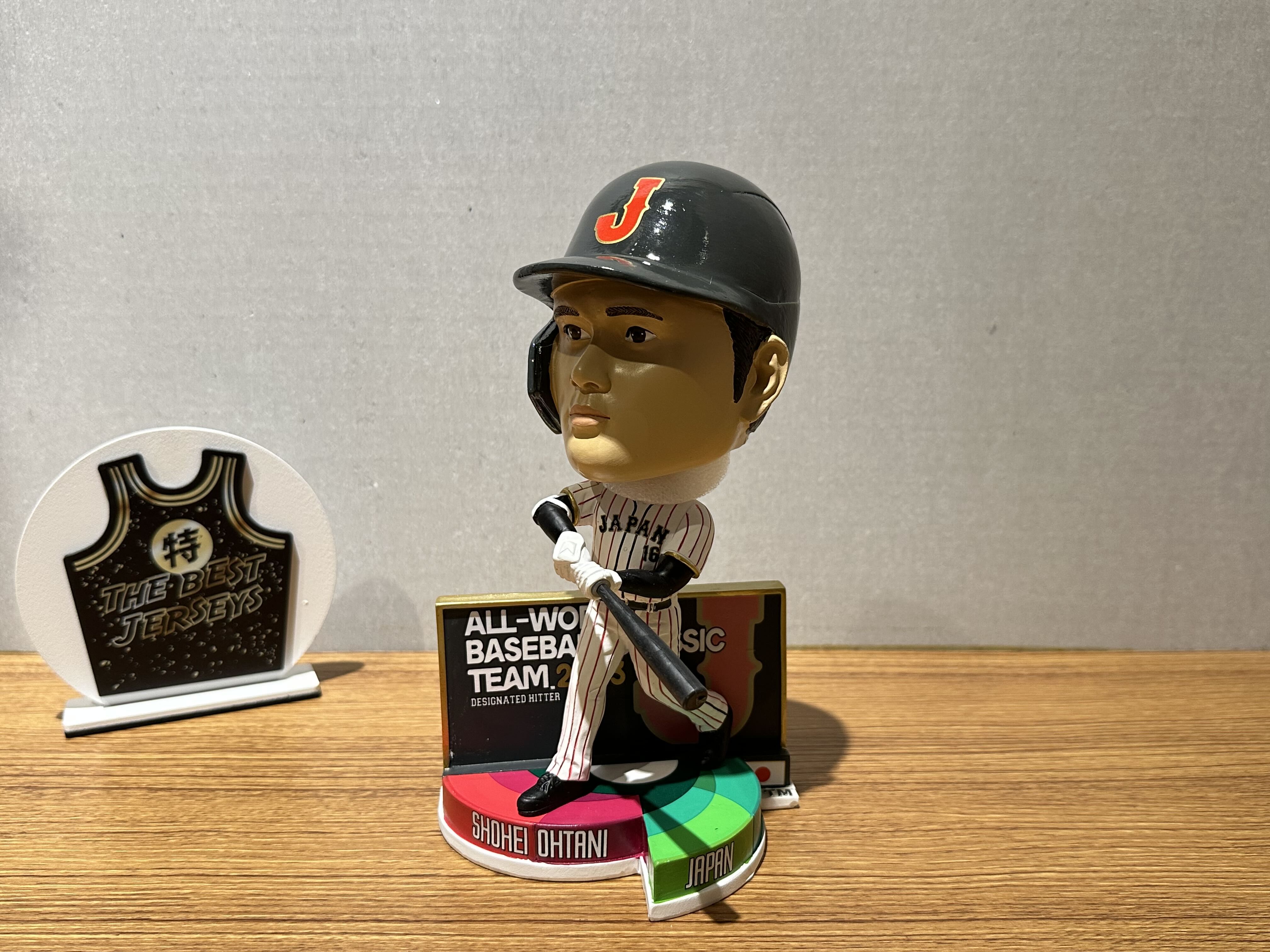 MLB公仔 Shohei Ohtani Japan 2023 World Baseball Classic 世界棒球經典賽 經典賽第一隊 大頭 公仔 Foco Bighead Bobblehead 搖頭娃娃 全新含盒裝