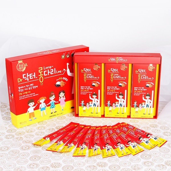 【預購】AKR092907 韓國 Daycell Doctor 兒童長高紅參果凍 (10ml*30條)