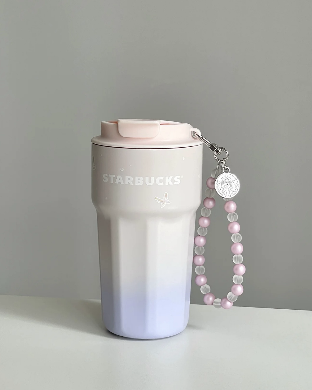 Starbucks 星巴克 夢幻物語 粉紫色 不鏽鋼隨行杯 485ml