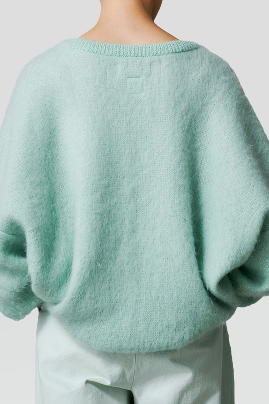 FACETASM｜TWO-TONE 雙色異材質拼接針織衫