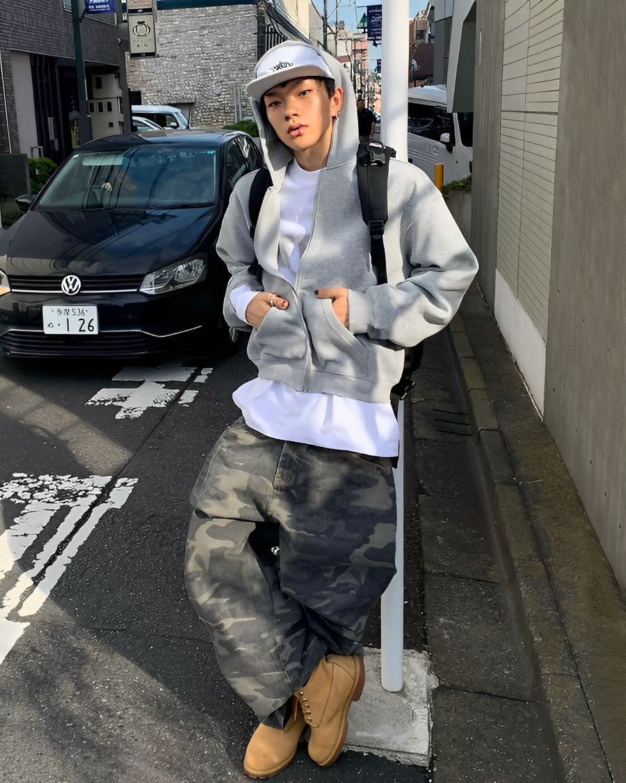 BOXY 寬短 純棉 連帽 外套