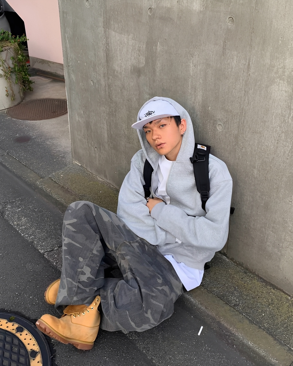 BOXY 寬短 純棉 連帽 外套