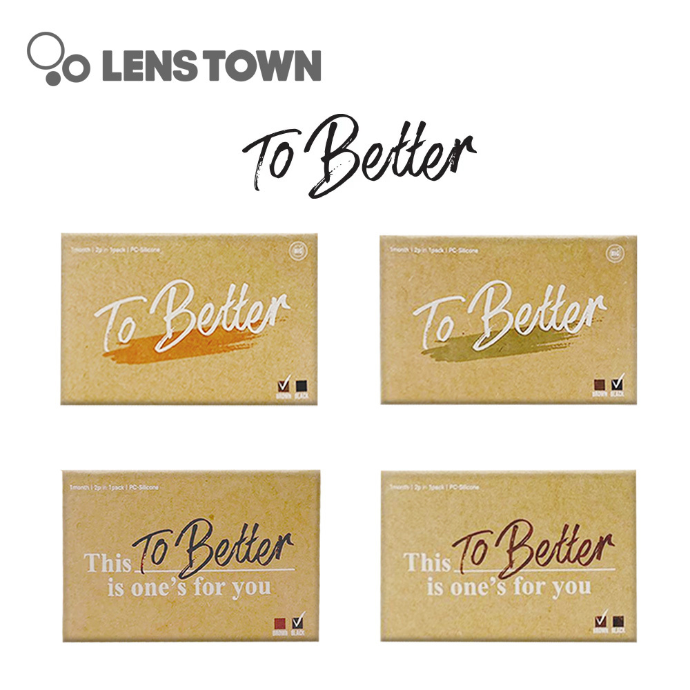 Lenstown ToBetter 1 Month 美瞳  彩色 月拋 隱形眼鏡 2片