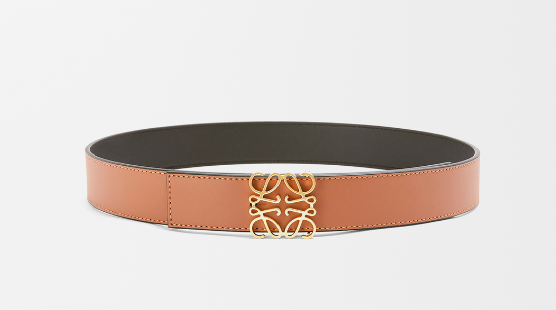 LOEWE Reversible Anagram Belt 3.5cm