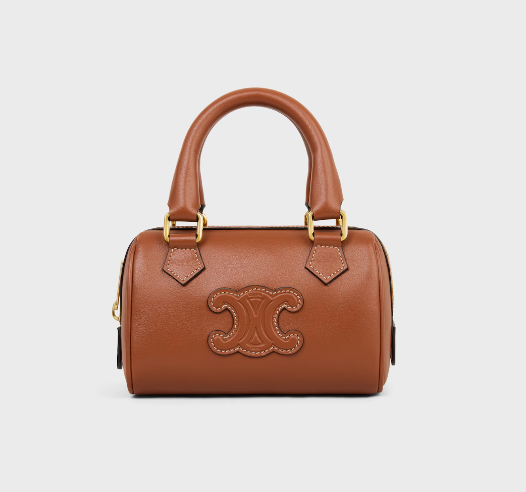 CELINE Mini Boston Cuir Triomphe