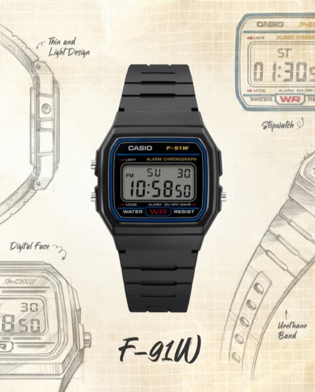 Casio F-91W-1
