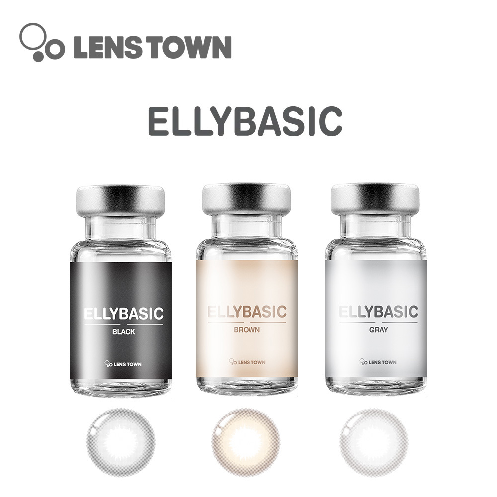 Lenstown Elly Basic 1 Month 美瞳 彩色 月拋 隱形眼鏡 1片