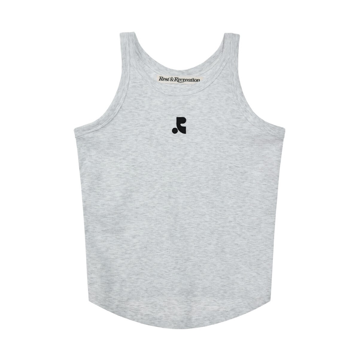 Rest&Recreation RACER TANK TOP - LIGHT GREY