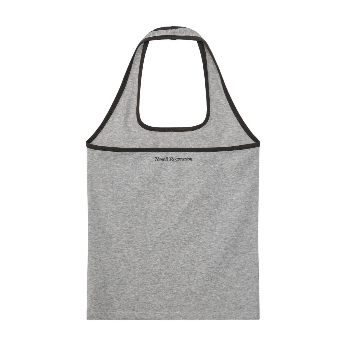Rest&Recreation HALTER NECK SLEEVELESS - GREY