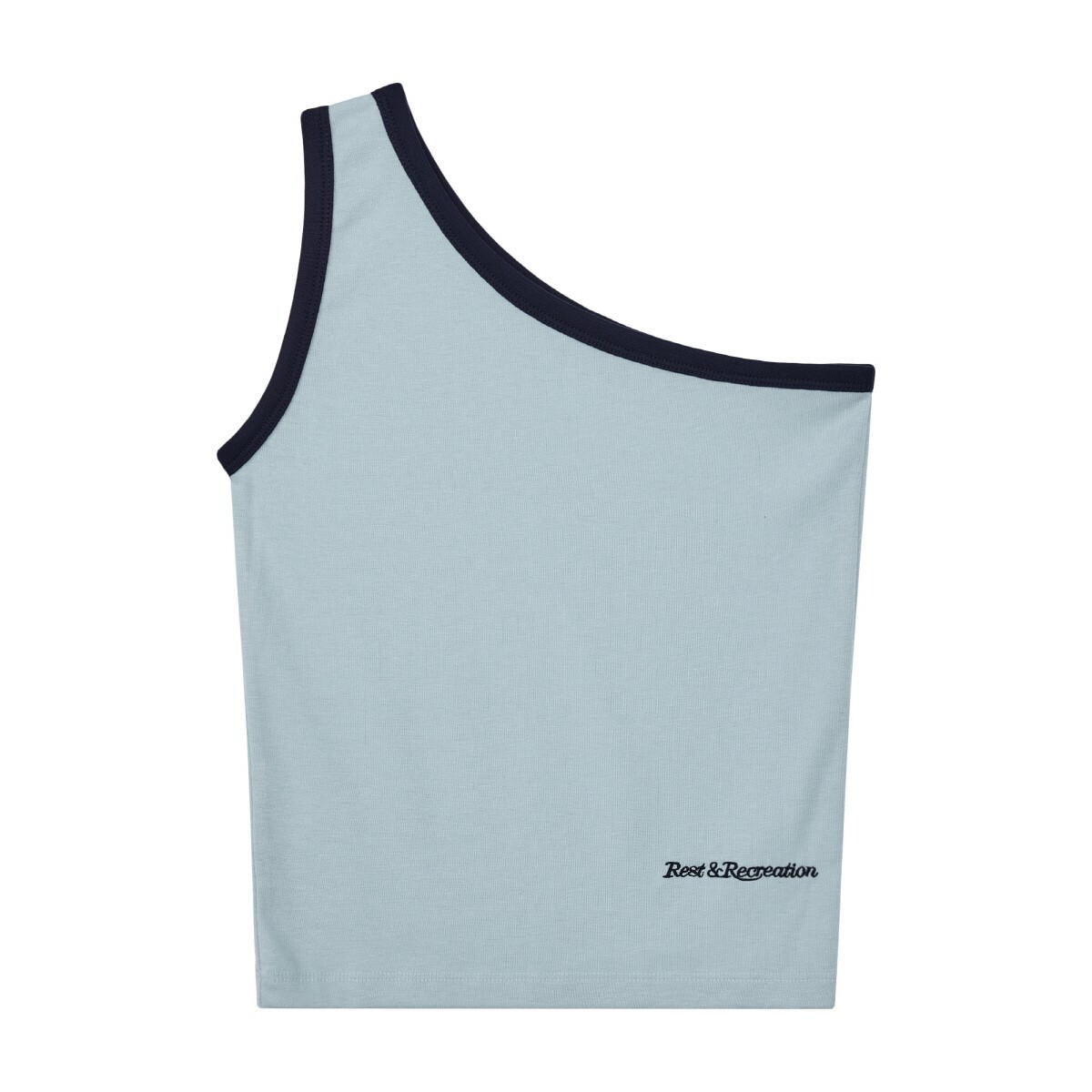 Rest&Recreation ONE SHOULDER SLEEVELESS - SKY BLUE